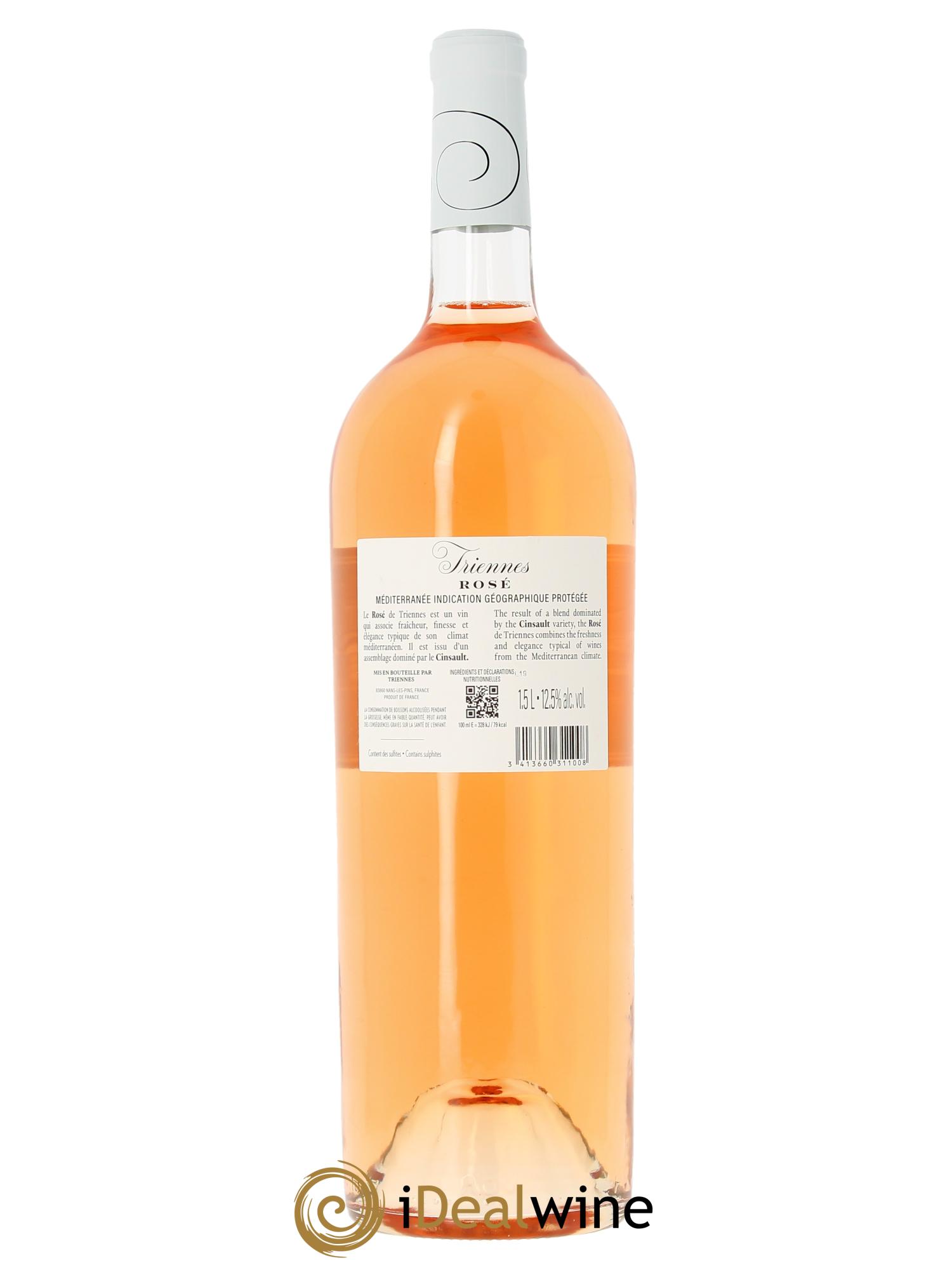 IGP Méditerranée Rosé Triennes (Domaine)  2024 - Lotto di 1 magnum - 1