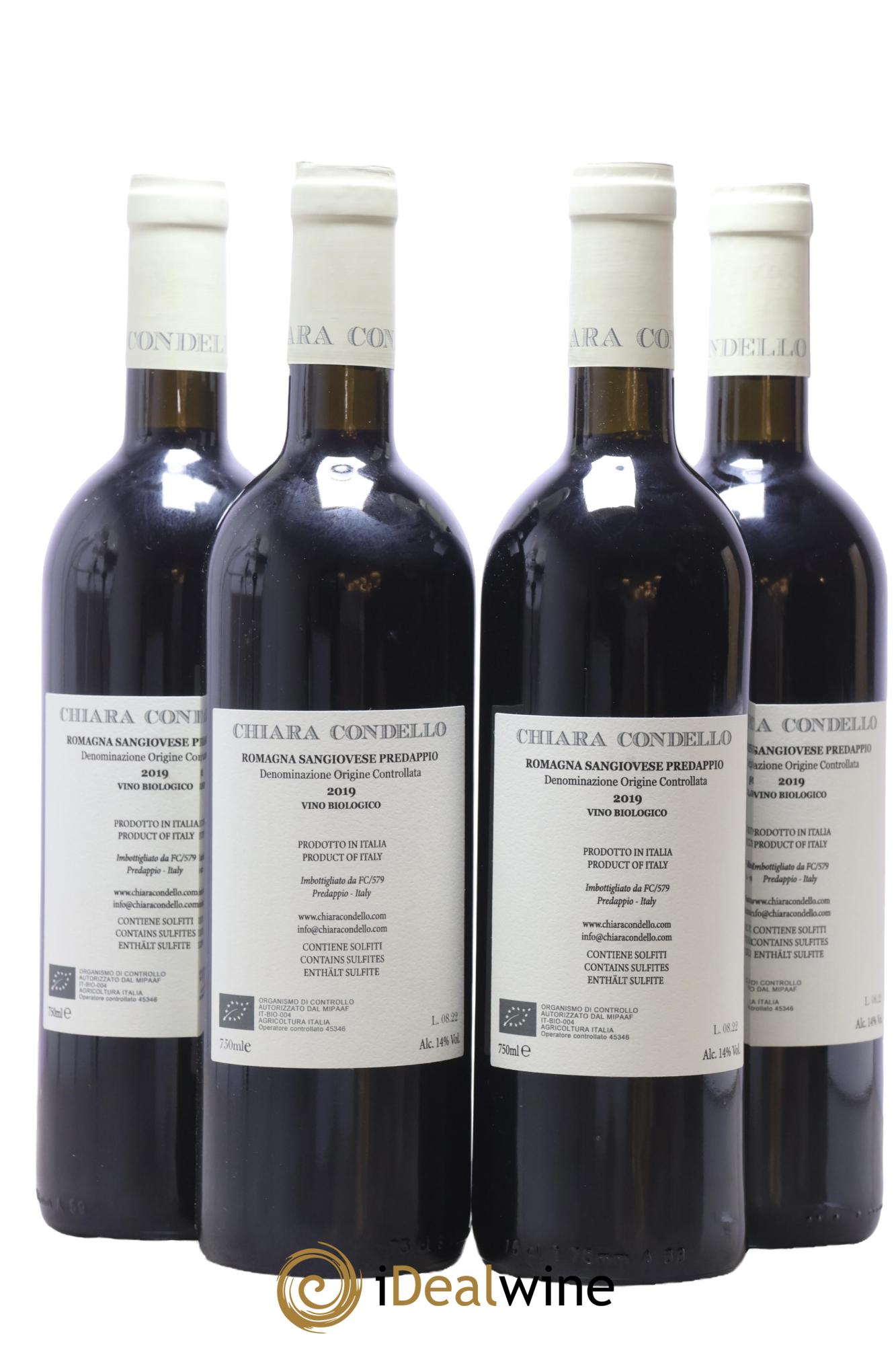 Sangiovese di Romagna Predappio DOC Chiara Condello 2019 - Lotto di 4 bottiglie - 1