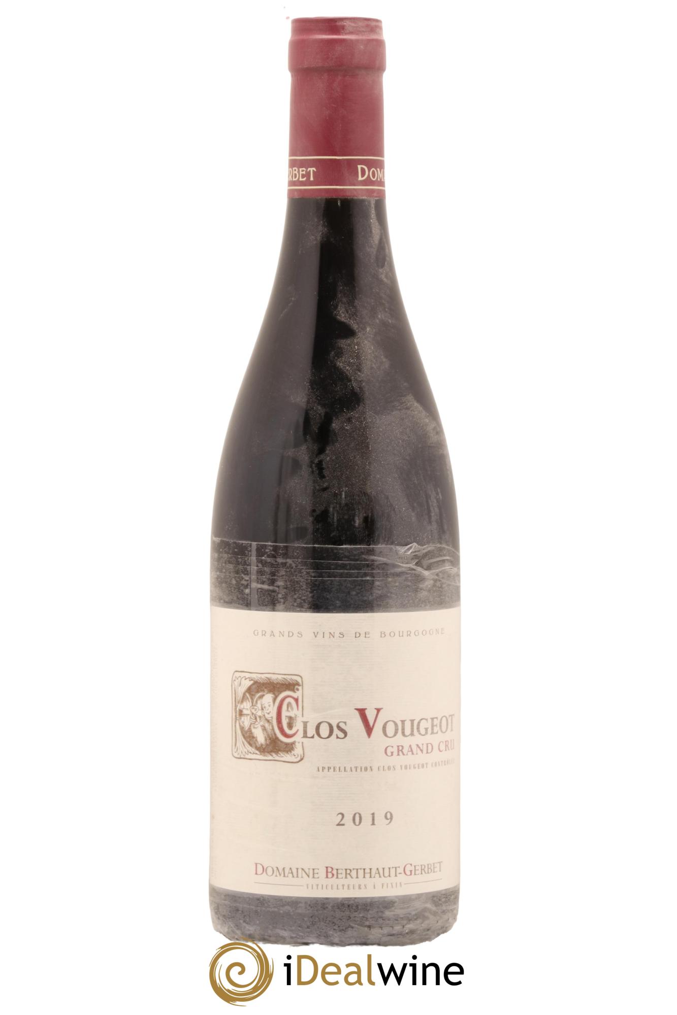 Clos de Vougeot Berthaut Gerbet (Domaine) 2019 - Lot de 1 bouteille - 0