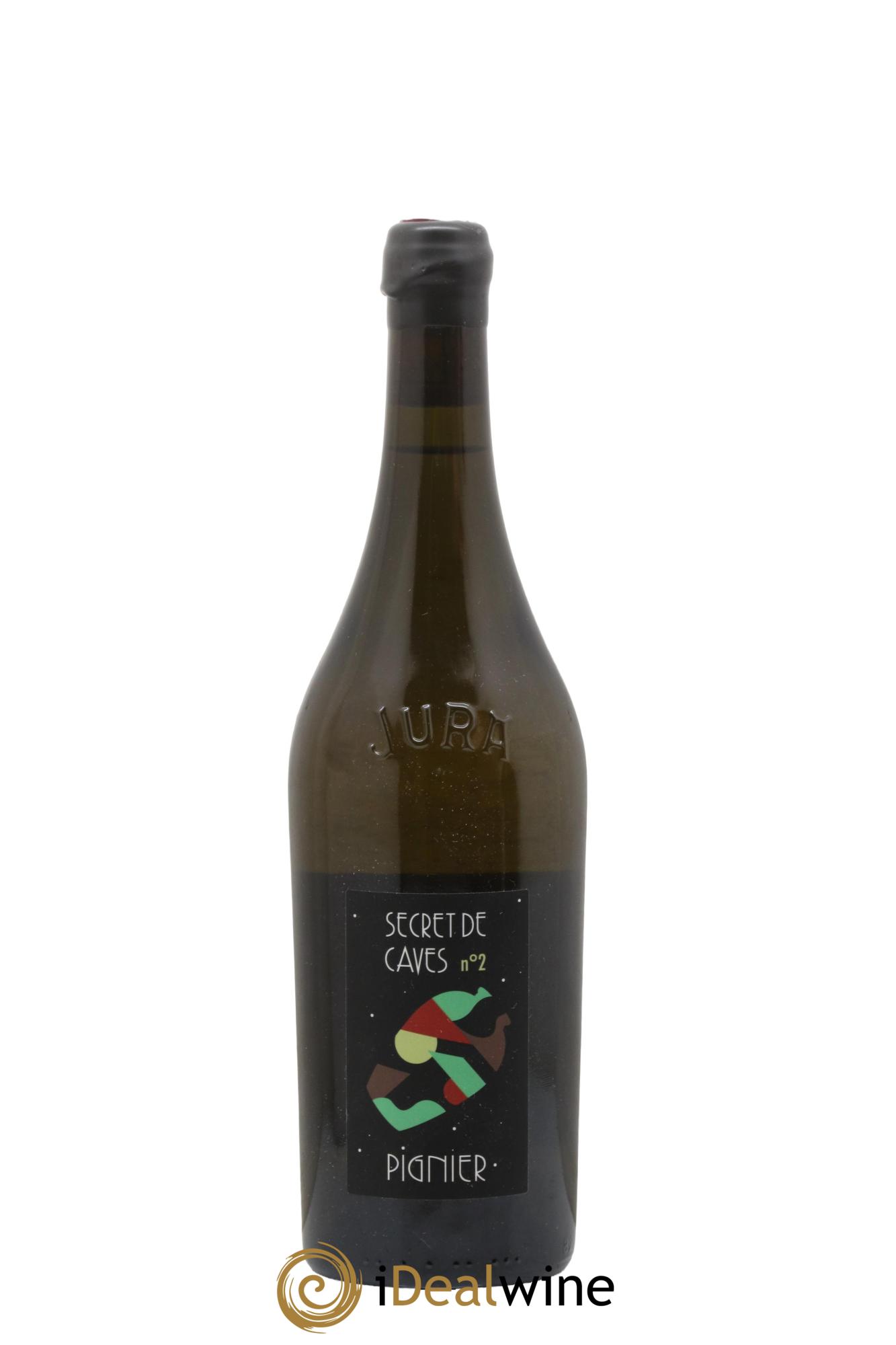 Côtes du Jura Secret de Cave N°2 Chardonnay (sous voile en jarres) Domaine Pignier 2016 - Lot de 1 bouteille - 0
