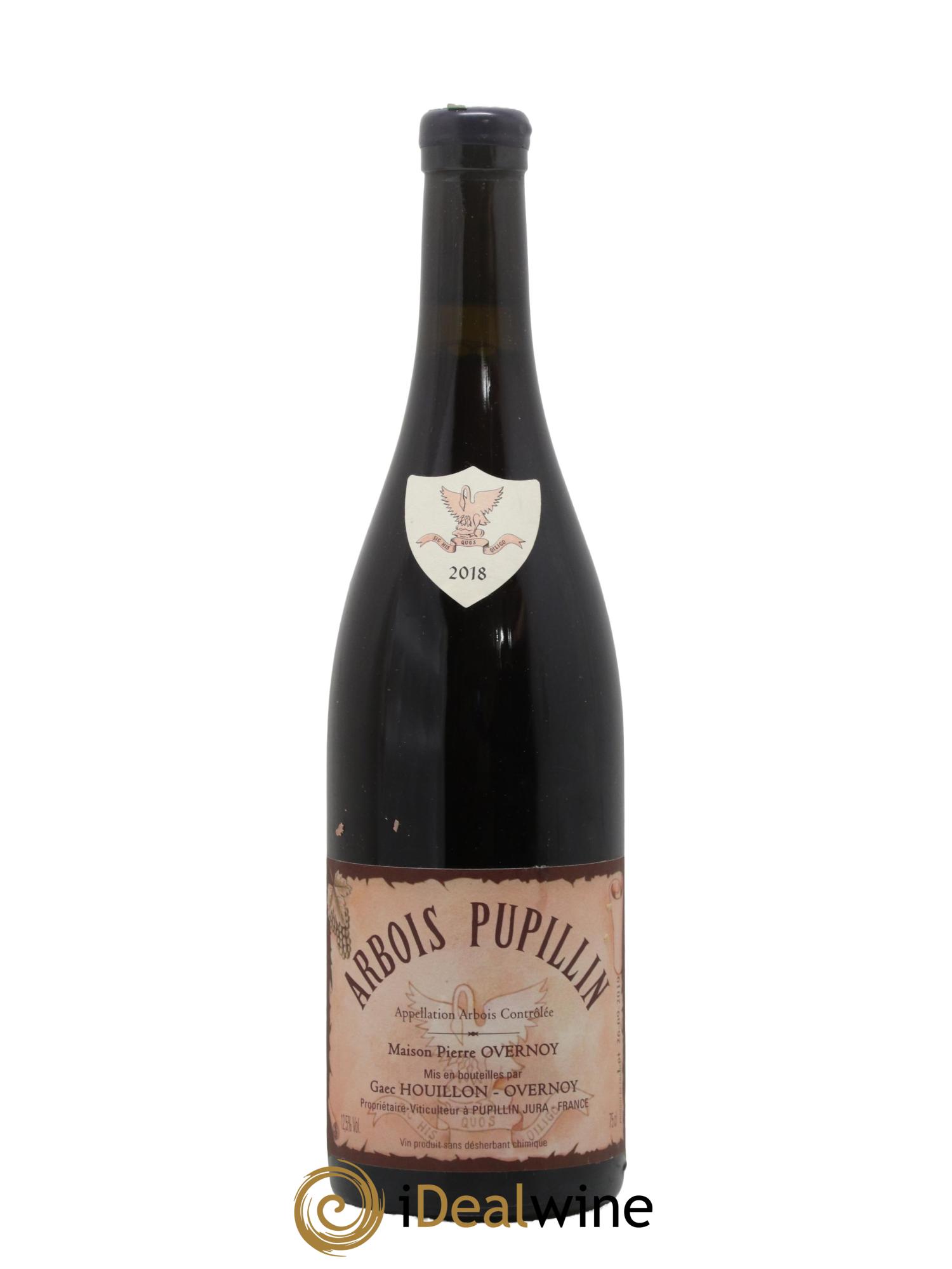 Arbois-Pupillin Ploussard Trousseau (cire violette) Overnoy-Houillon (Domaine) 2018 - Lot de 1 bouteille - 0