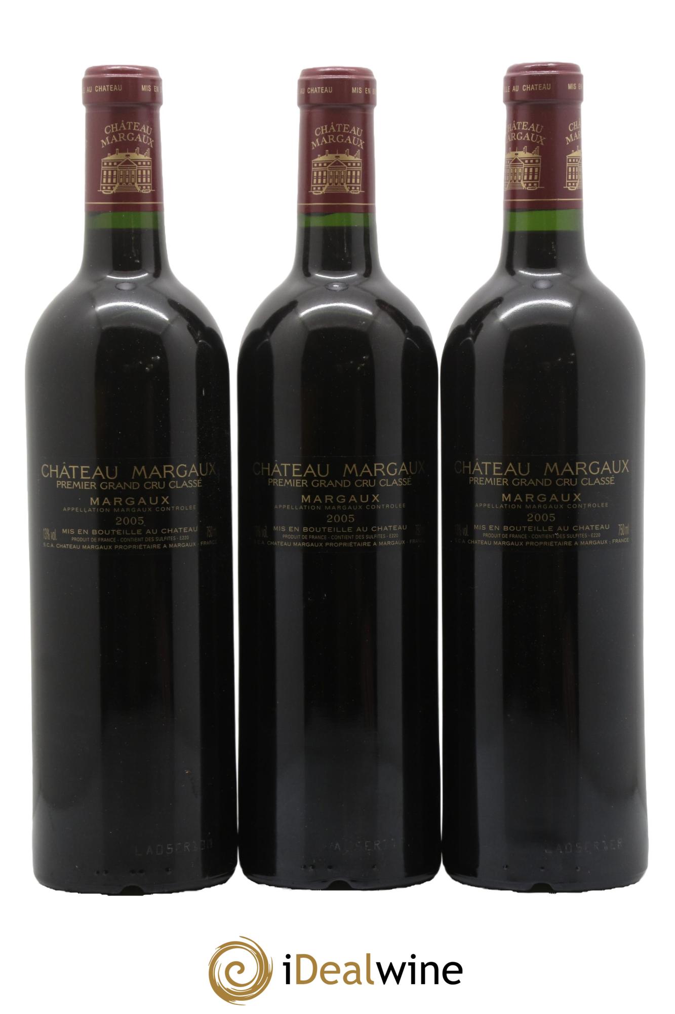 Château Margaux 1er Grand Cru Classé 2005 - Lot de 12 bouteilles - 4