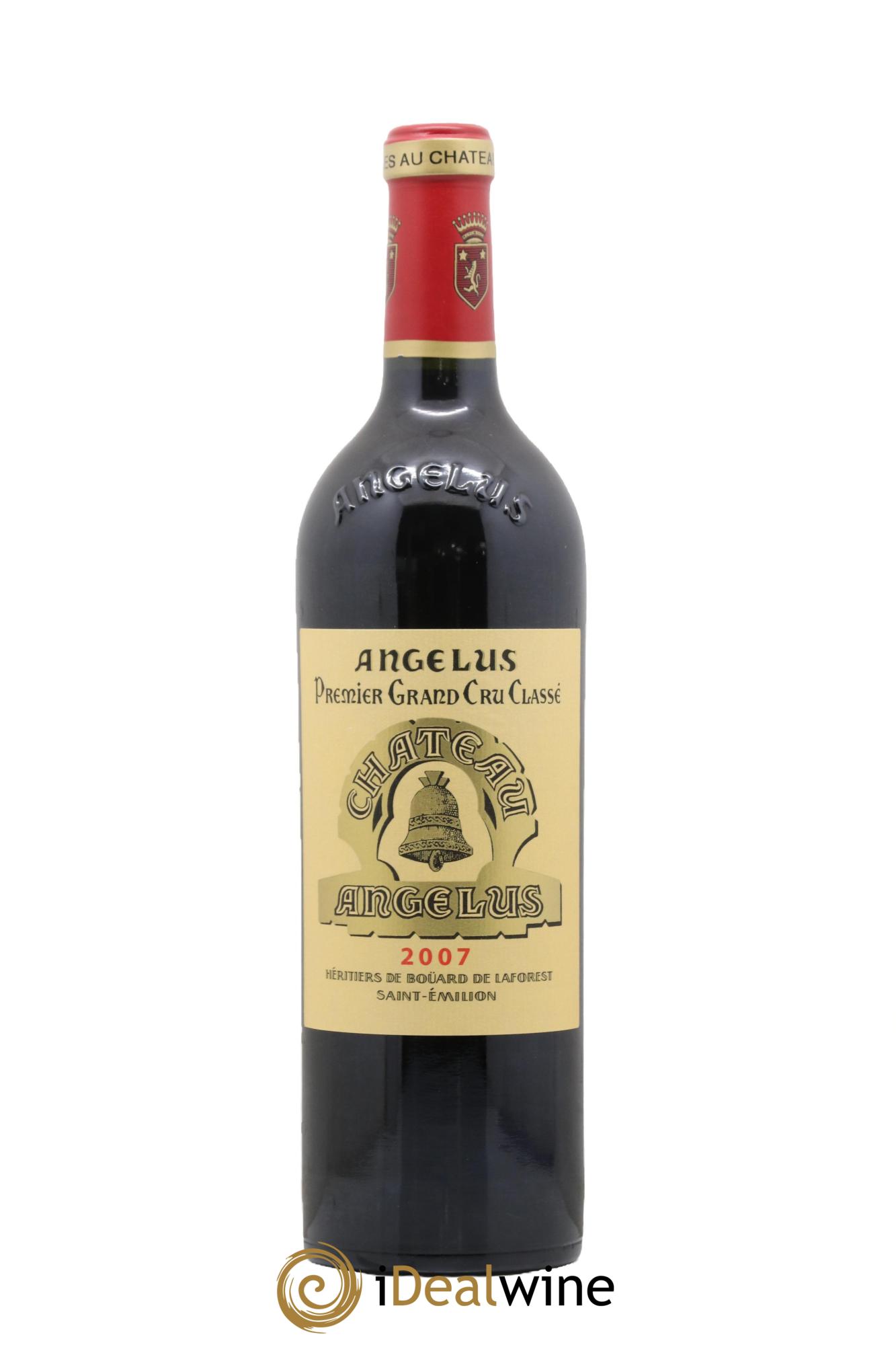 Château Angélus 1er Grand Cru Classé A 2007 - Lot de 1 bouteille - 0