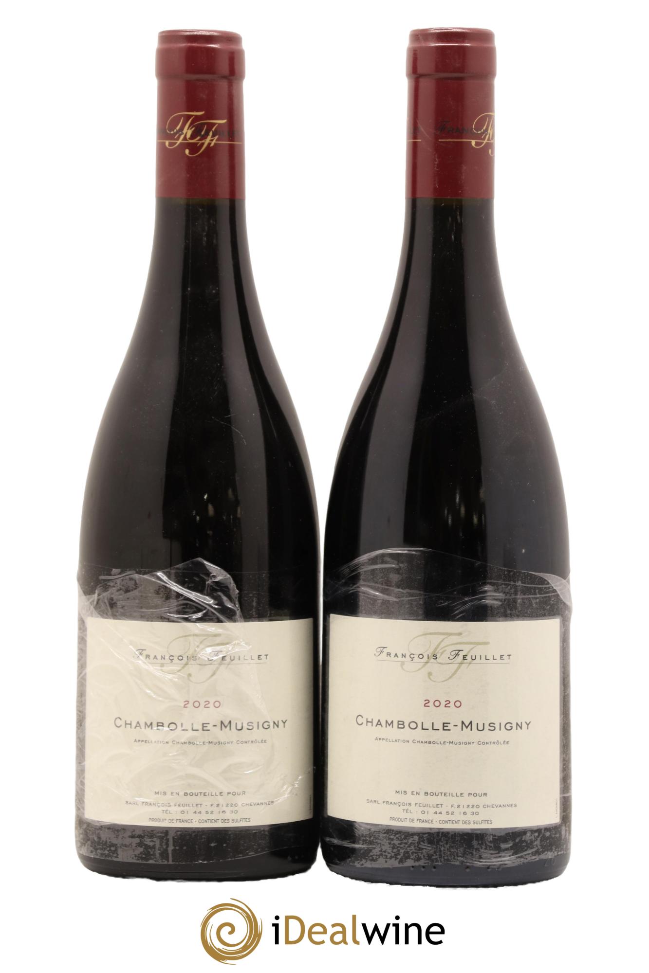 Chambolle-Musigny Domaine Francois Feuillet 2020 - Lot de 2 bouteilles - 0