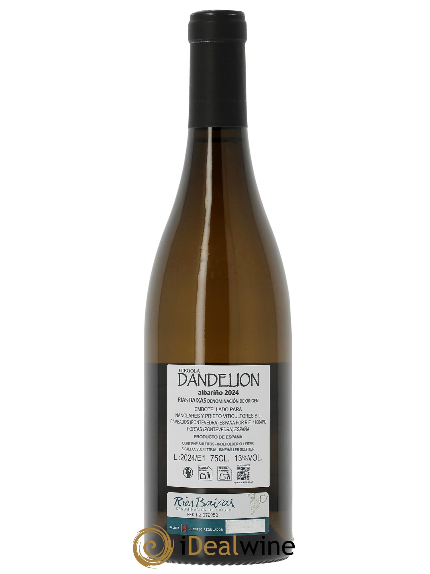 Rias Baixas DO Nanclares y Prieto Dandelion  2024 - Lot of 1 bottle - 1
