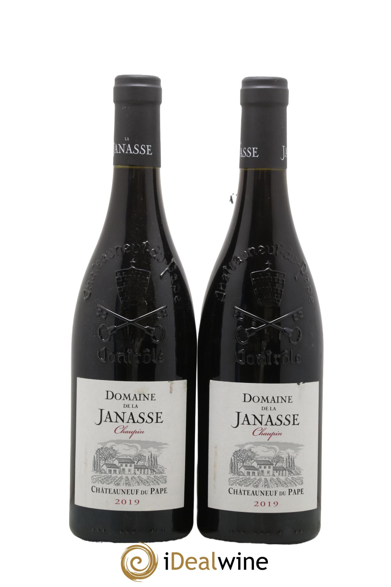 Châteauneuf-du-Pape Cuvée Chaupin La Janasse (Domaine de) 2019 - Lot de 2 bouteilles - 0