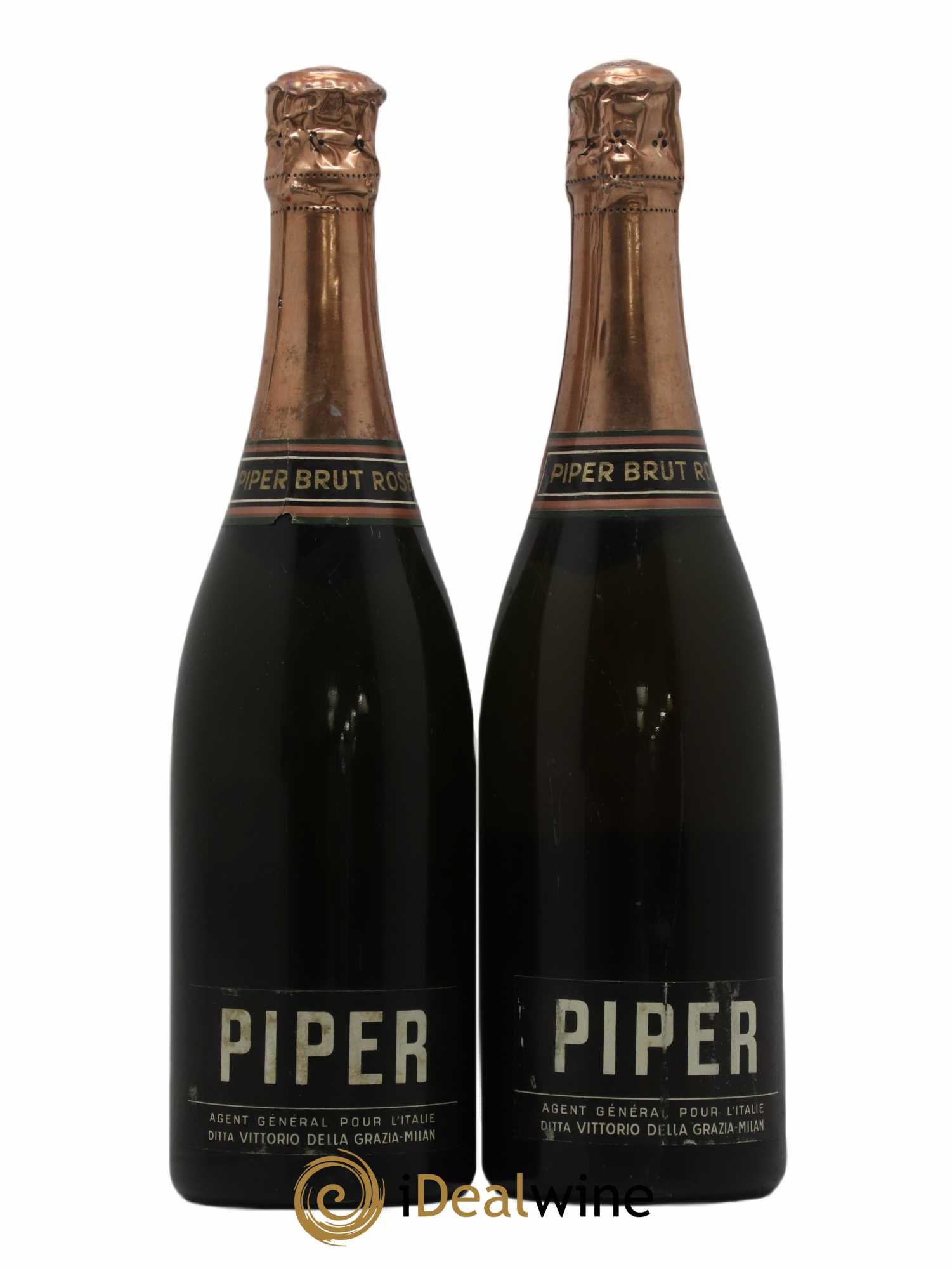Champagne - Brut Piper Heidsieck 1964 - Lot de 2 bouteilles - 1
