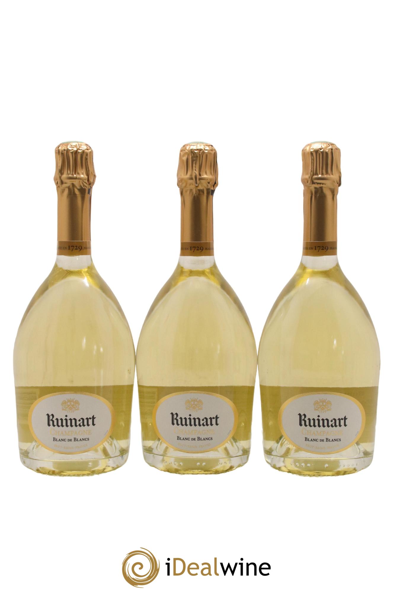 Blanc de Blancs Brut Ruinart - Lot de 3 bouteilles - 0