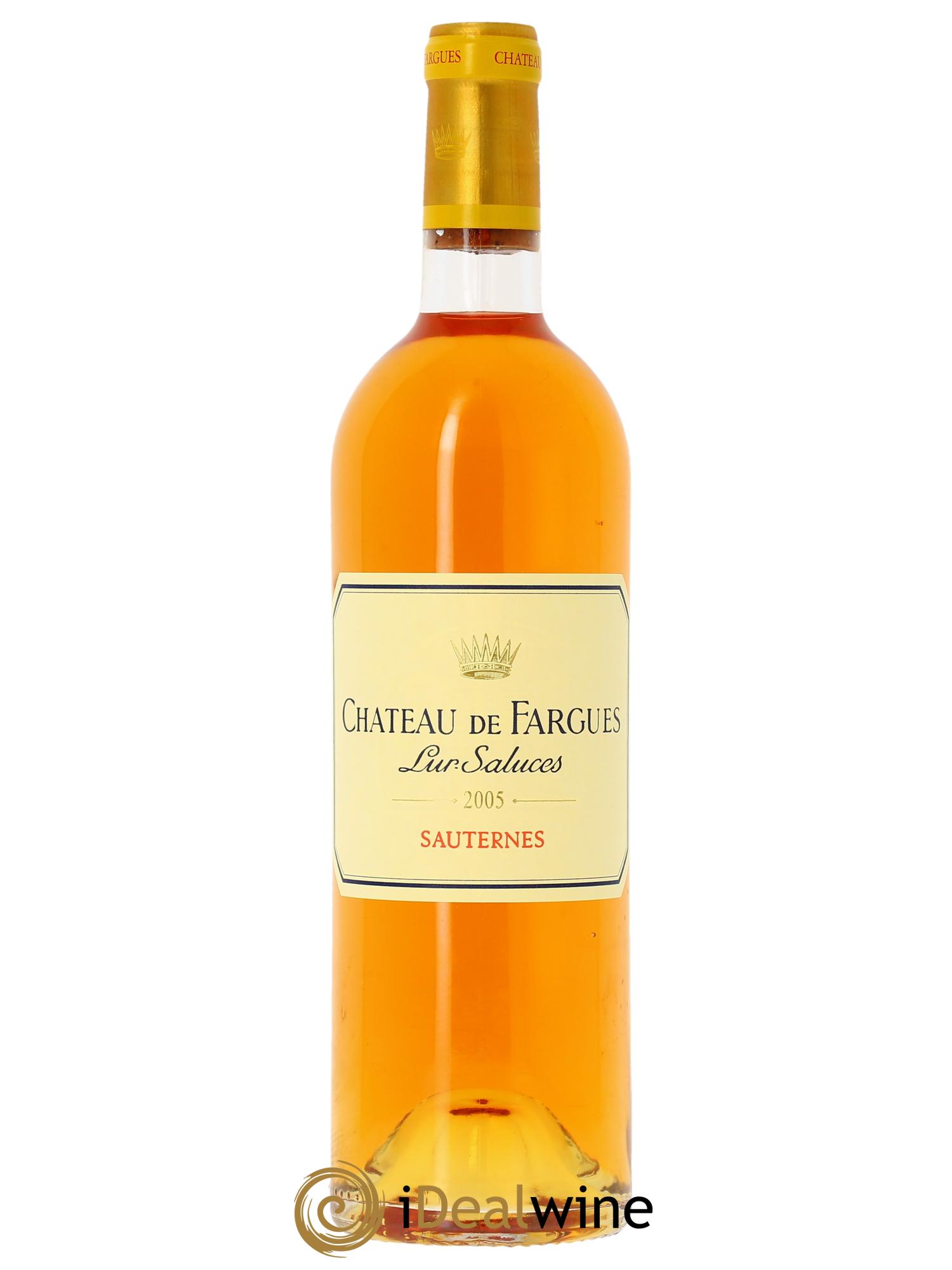 Château de Fargues (Cassetta in legno a partire da 6 bt) 2005 - Lotto di 1 bottiglia - 0