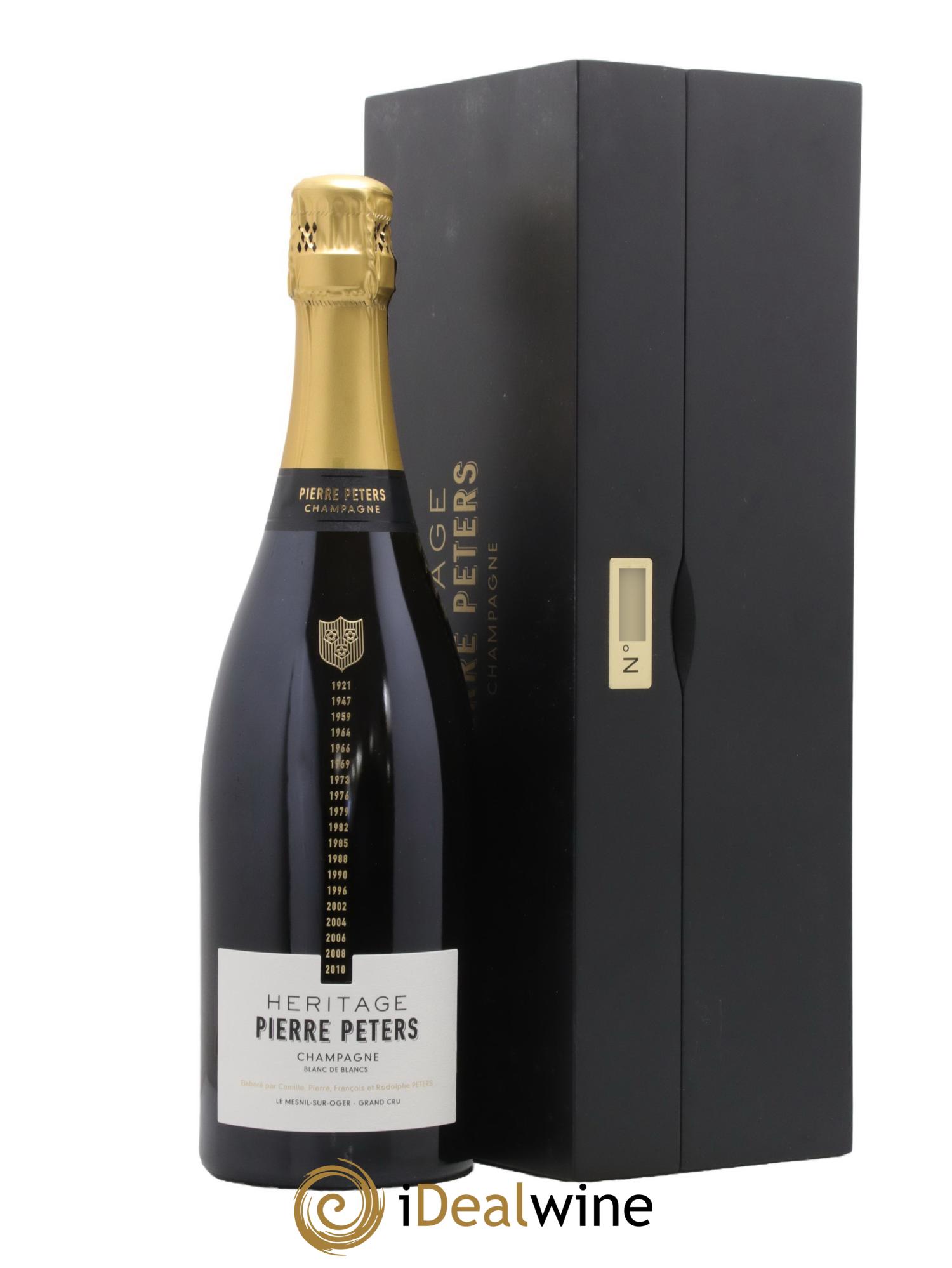 Champagne Héritage (1921-2010) Pierre Peters - Lot de 1 bouteille - 0