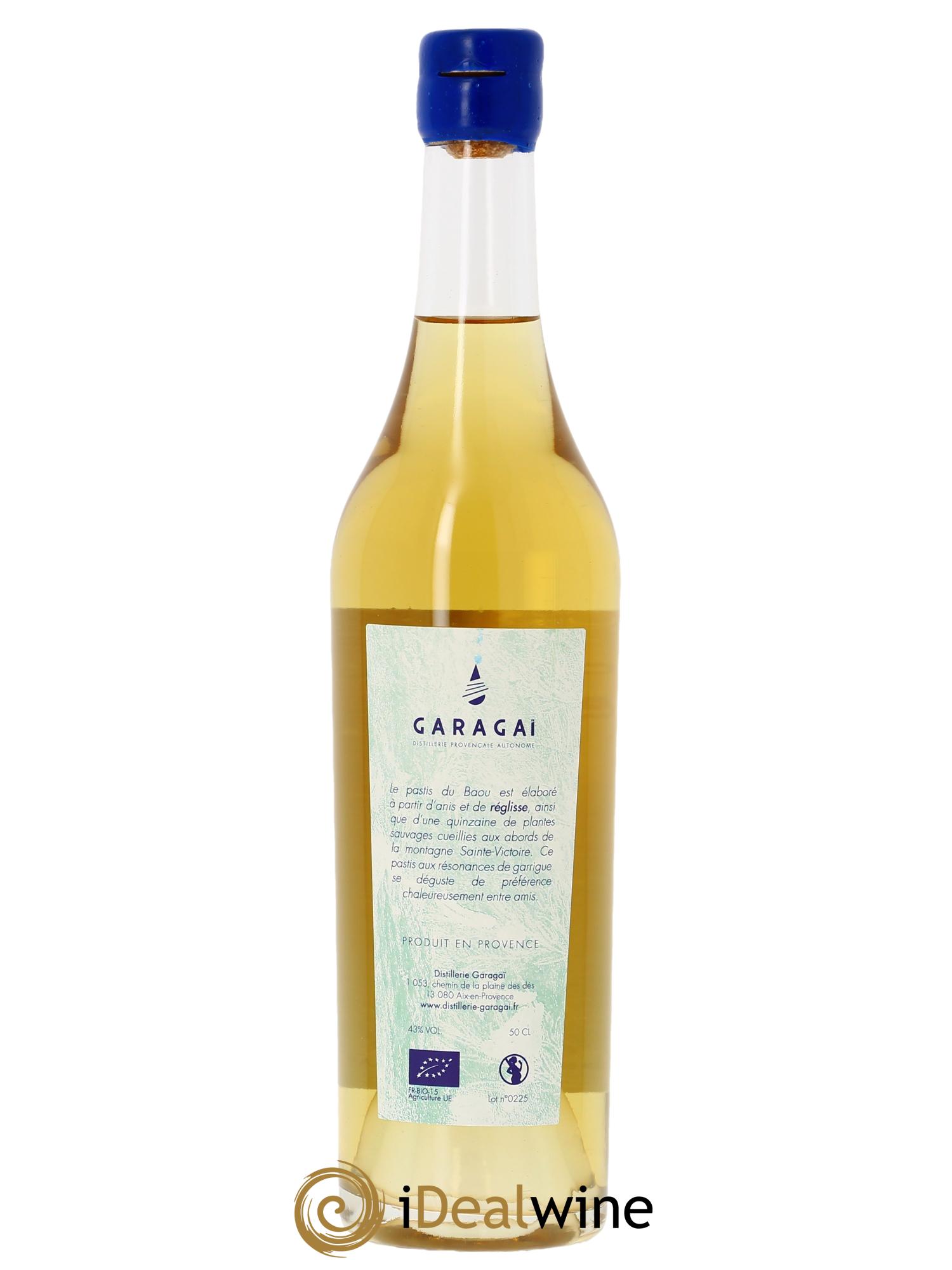 Pastis du Bao Distillerie Garagaï  2025 - Posten von 1 Flasche - 1