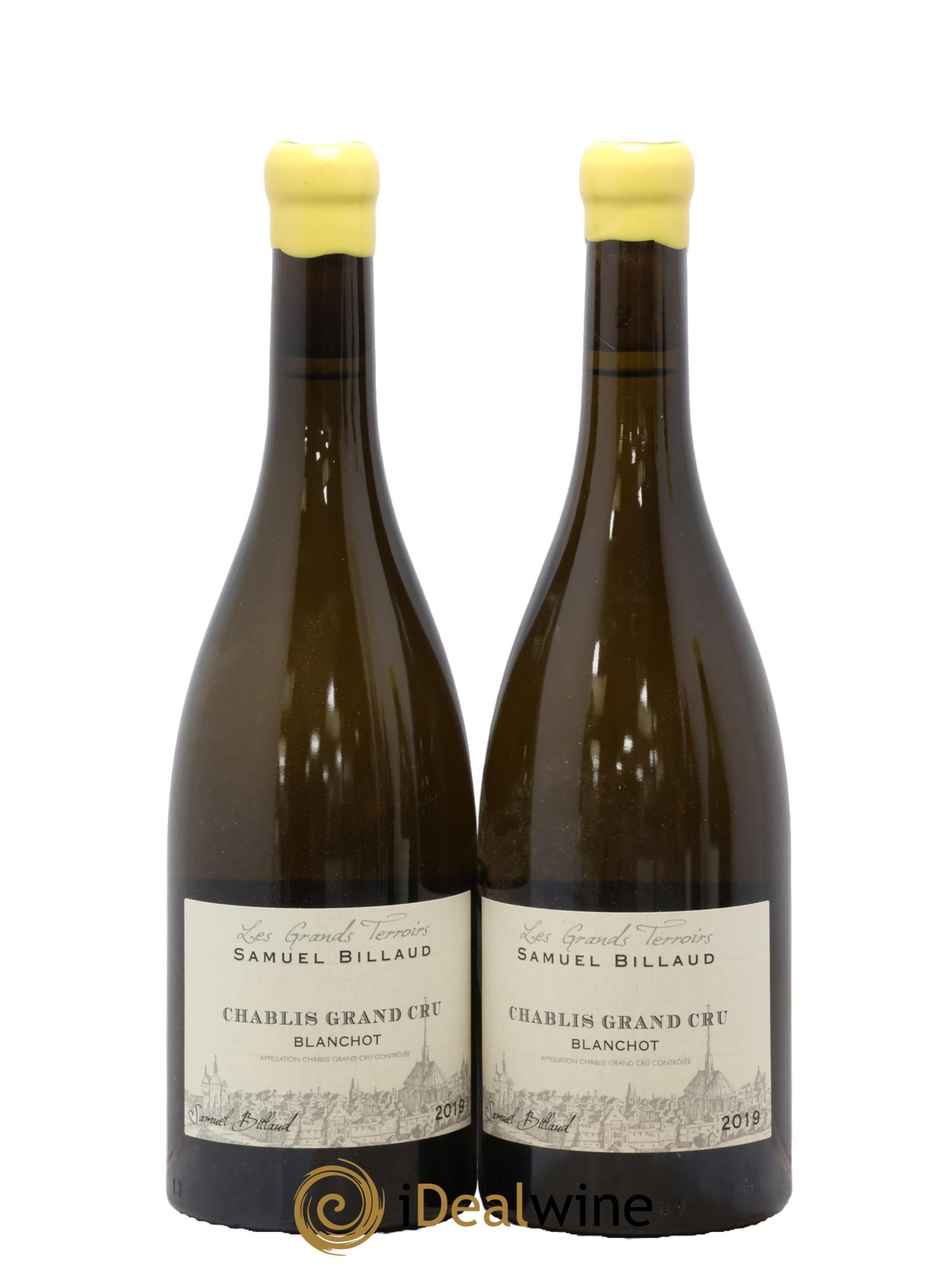 Chablis Grand Cru Blanchot Samuel Billaud 2019 - Lot de 2 bouteilles - 0