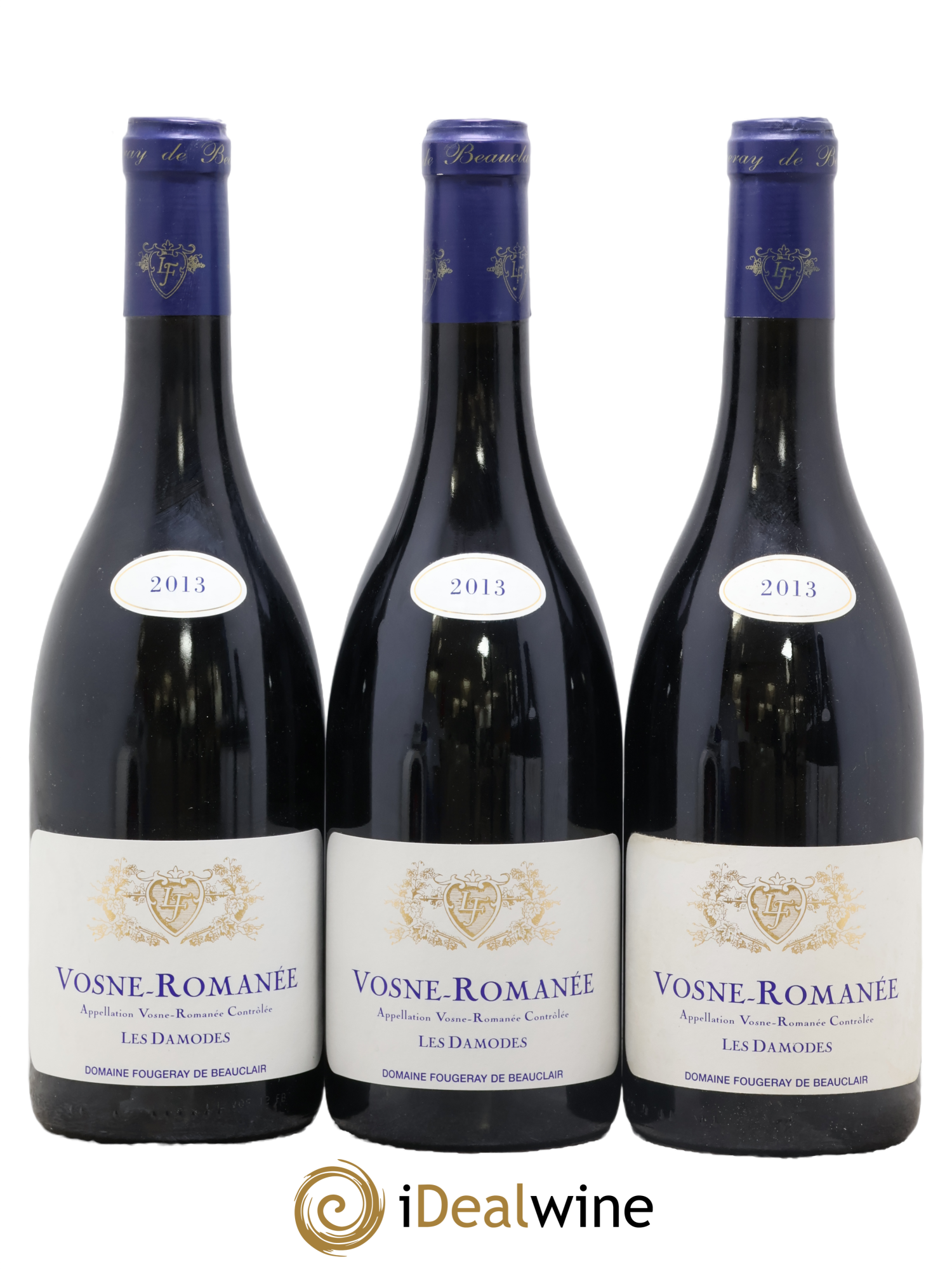 Vosne-Romanée Les Damodes Fougeray de Beauclair (Domaine) 2013 - Lotto di 3 bottiglie - 0