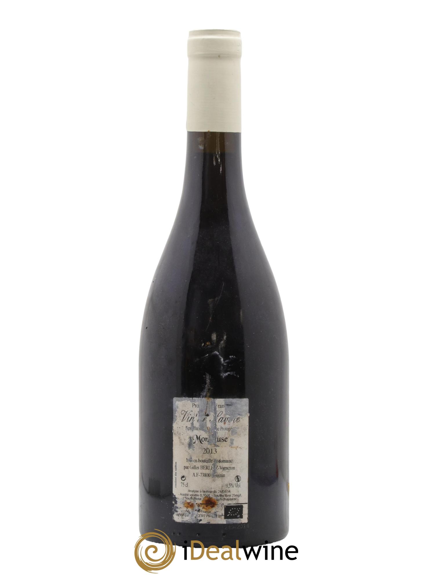 Vin de Savoie La Deuse Gilles Berlioz 2013 - Posten von 1 Flasche - 1