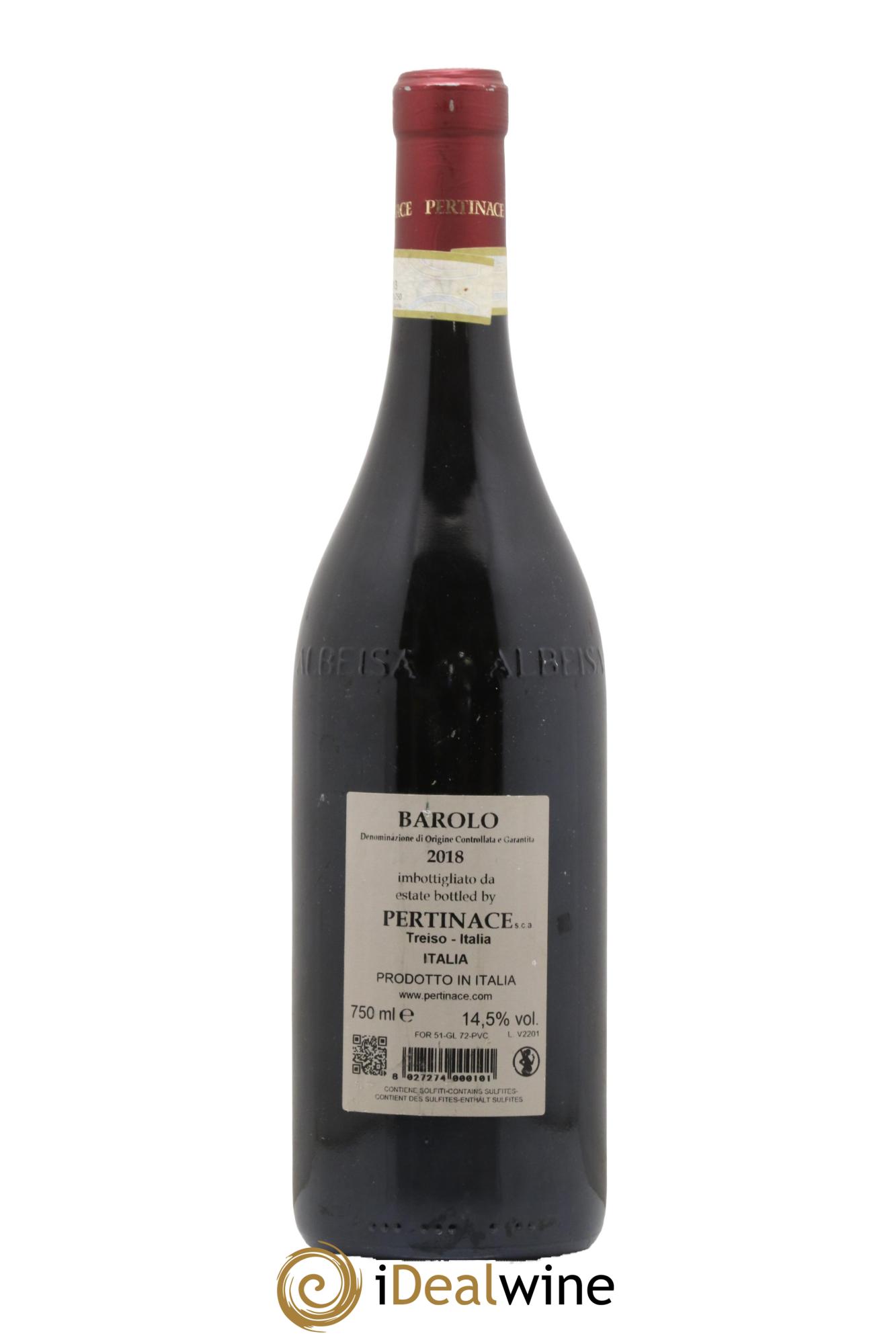 Barolo DOCG Pertinace 2018 - Lotto di 1 bottiglia - 1