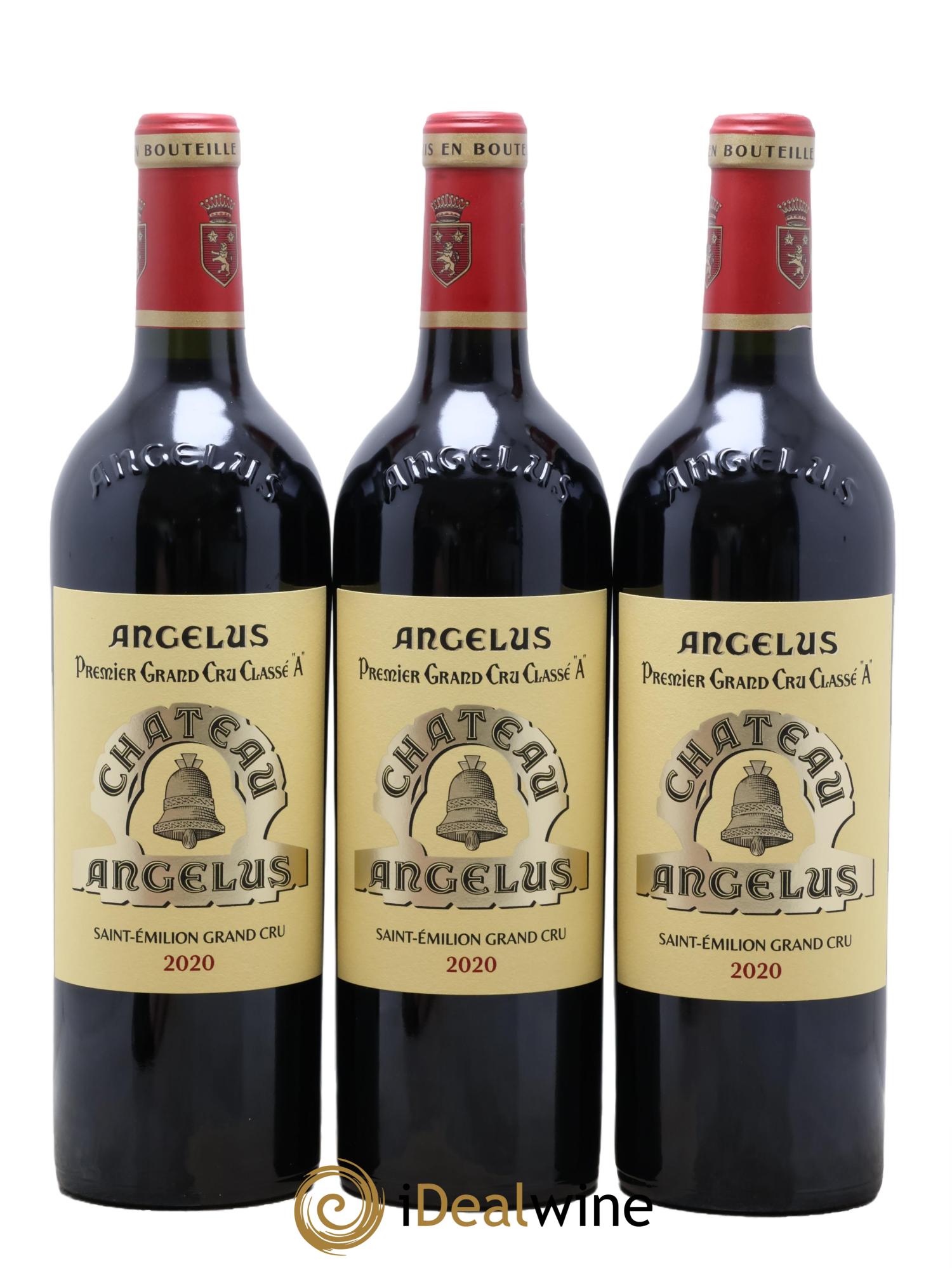 Château Angélus 1er Grand Cru Classé A 2020 - Lotto di 6 bottiglie - 3