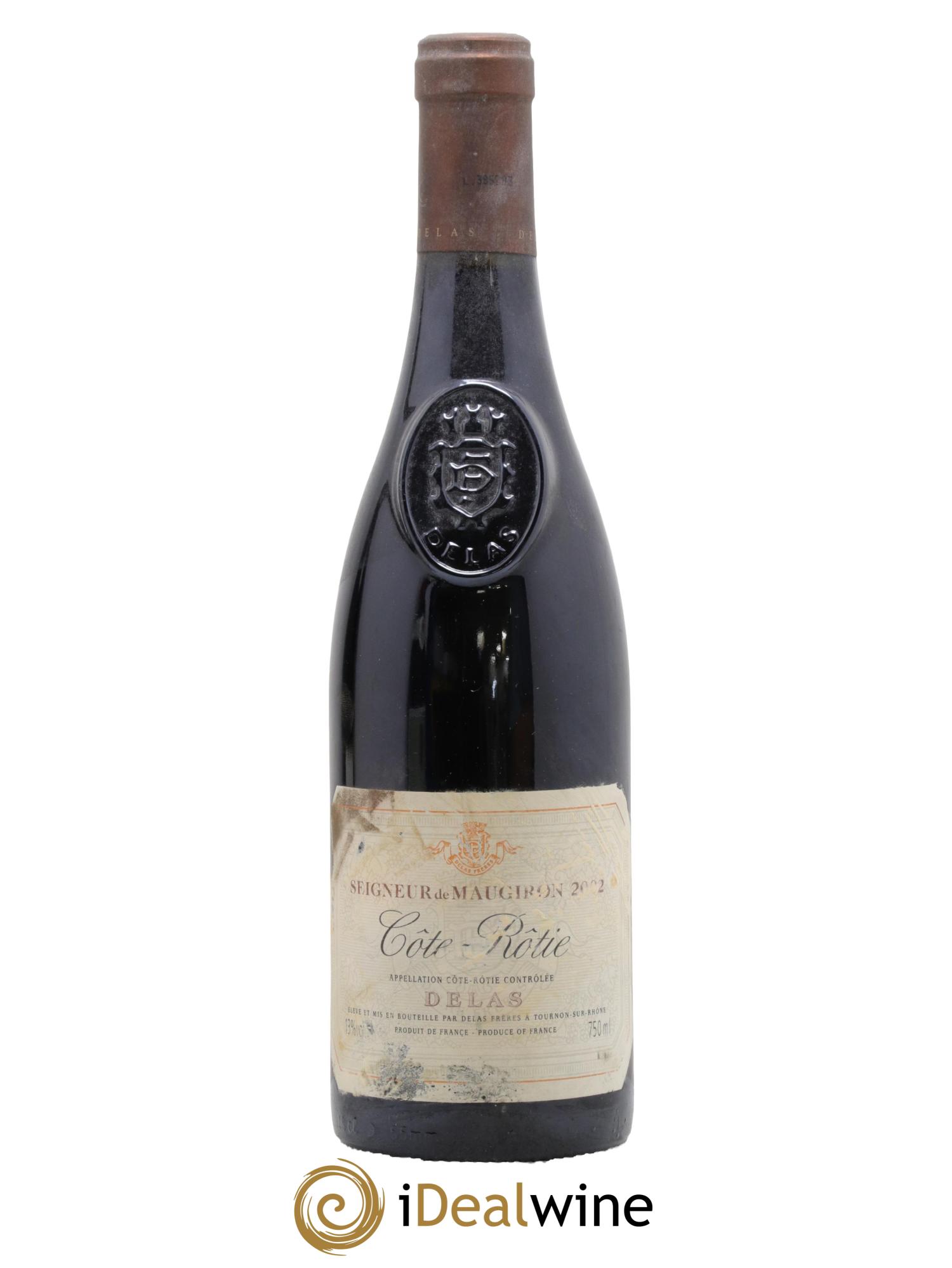 Côte-Rôtie Seigneur de Maugiron Delas Frères 2002 - Lot of 1 bottle - 0