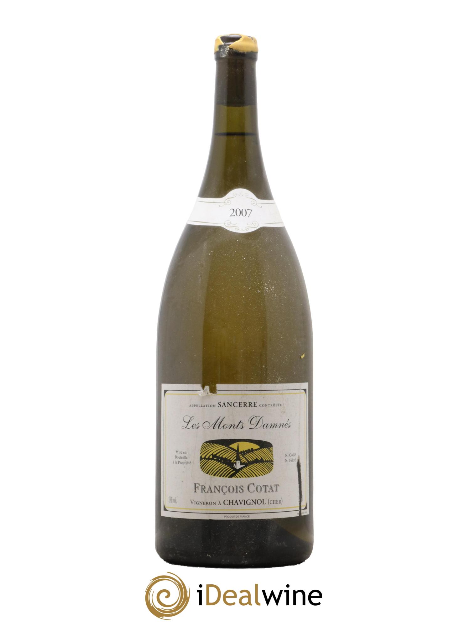 Sancerre Les Monts Damnés François Cotat 2007 - Lot de 1 magnum - 0
