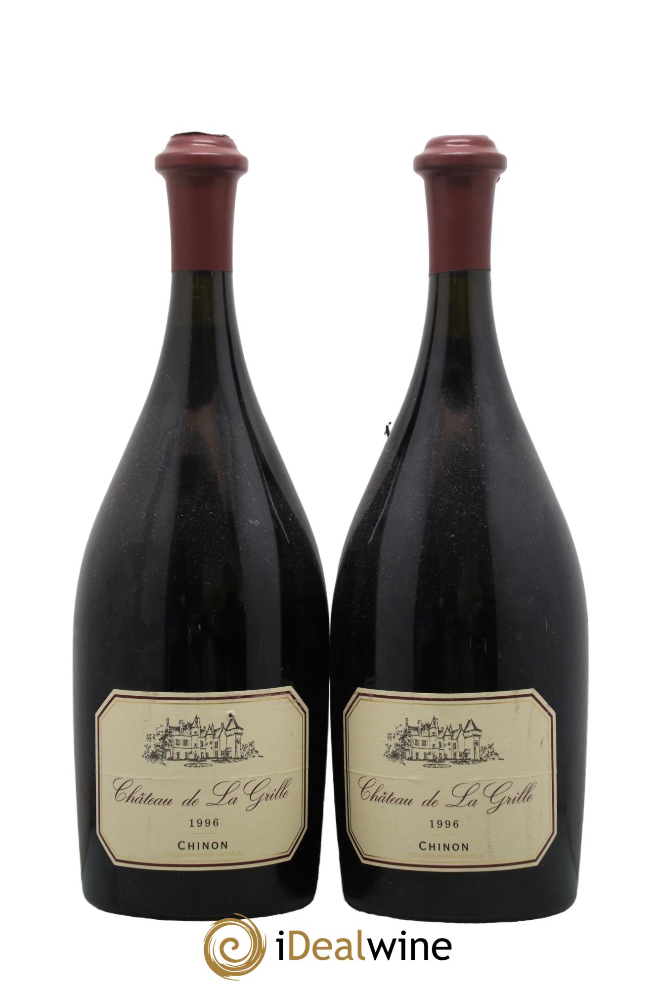 Chinon Château de la Grille 1996 - Lot de 2 magnums - 0