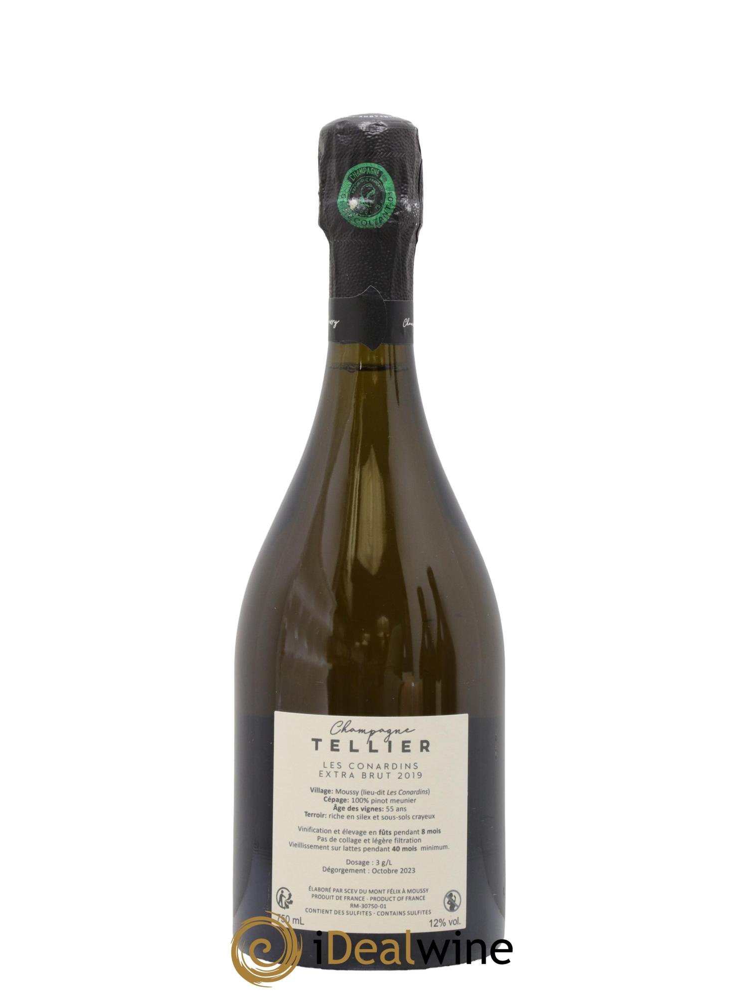 Extra Brut les Conardins Tellier 2019 - Posten von 1 Flasche - 1
