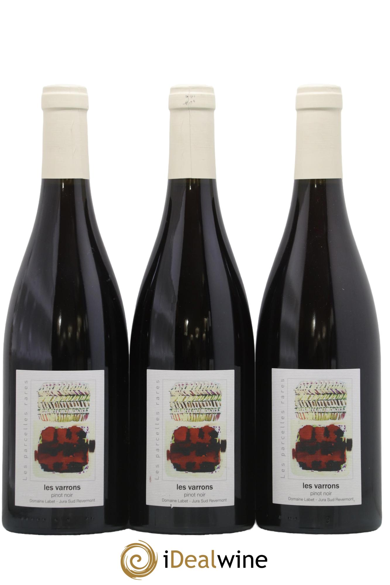 Côtes du Jura Pinot Noir Les Varrons Sélection Clonale Romain - Julien - Charline Labet 2023 - Posten von 3 Flaschen - 0