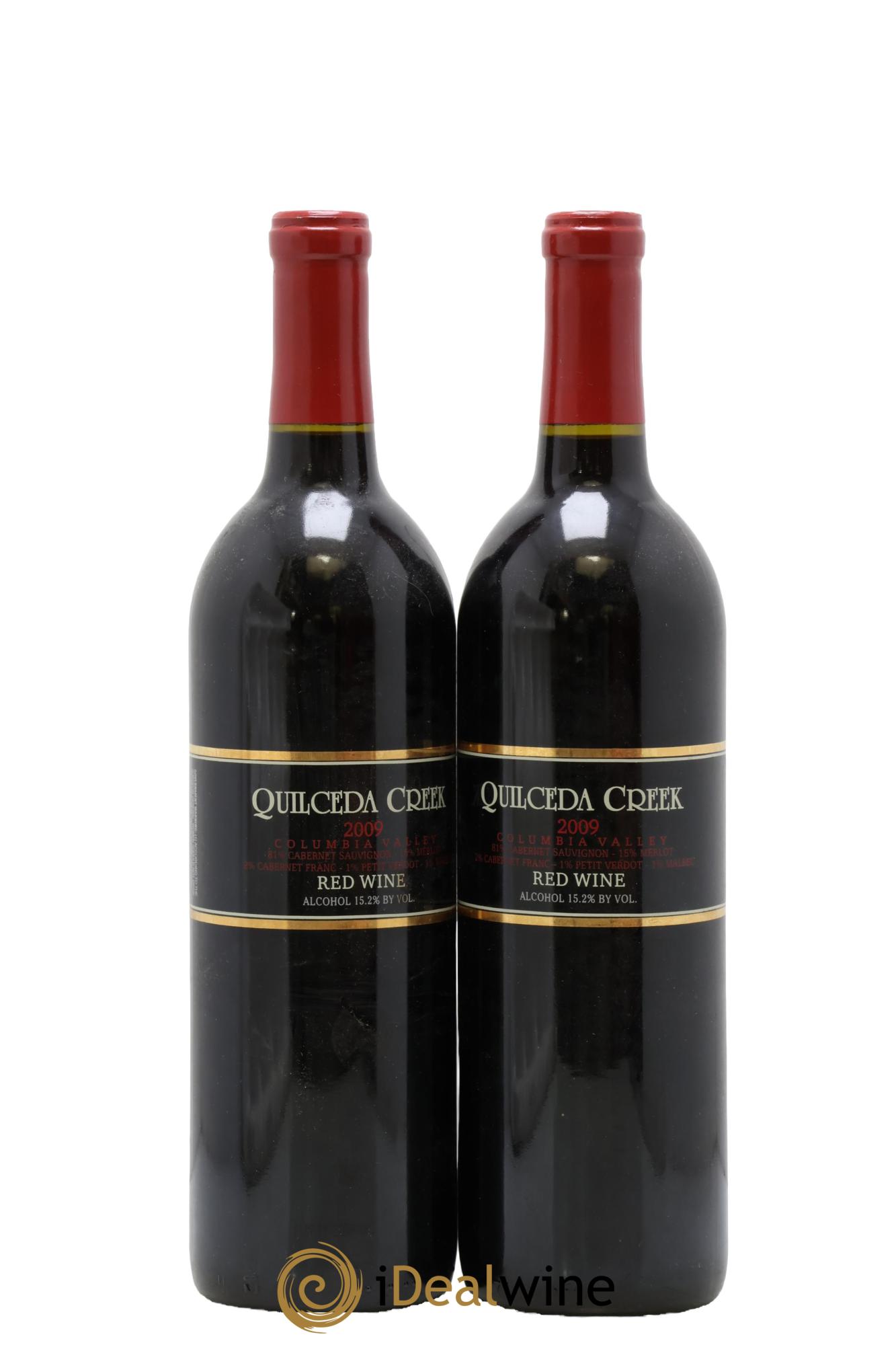 USA Columbia Valley Quilceda Creek 2009 - Lot of 2 bottles - 0