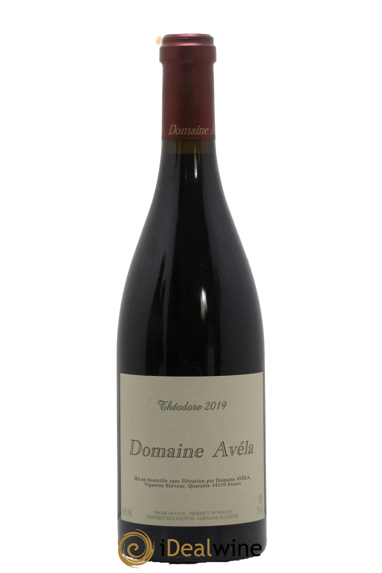Vin de France Théodore Avéla 2019 - Lot de 1 bouteille - 0