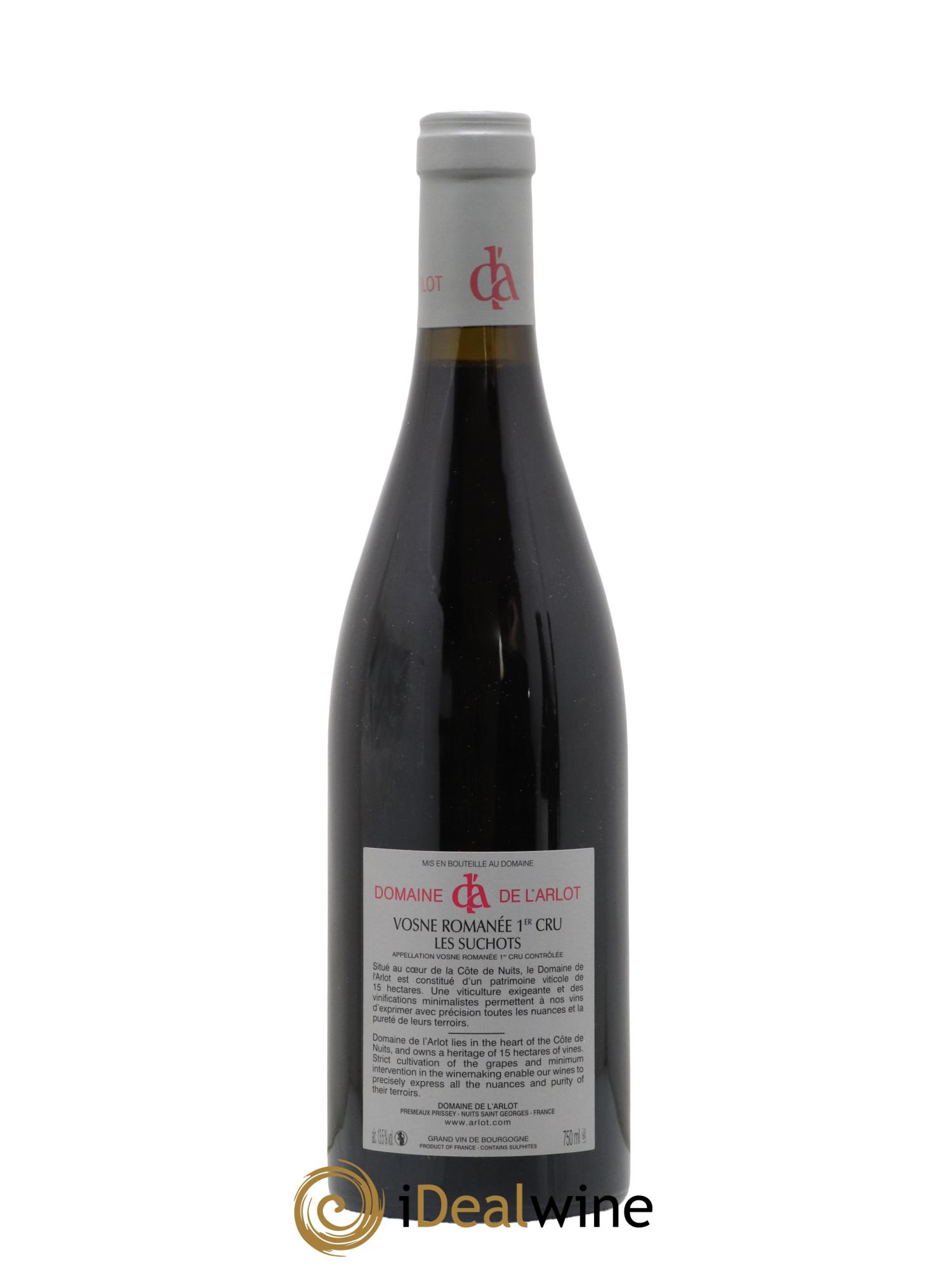 Vosne-Romanée 1er Cru Les Suchots Domaine de l'Arlot 2019 - Lotto di 1 bottiglia - 1