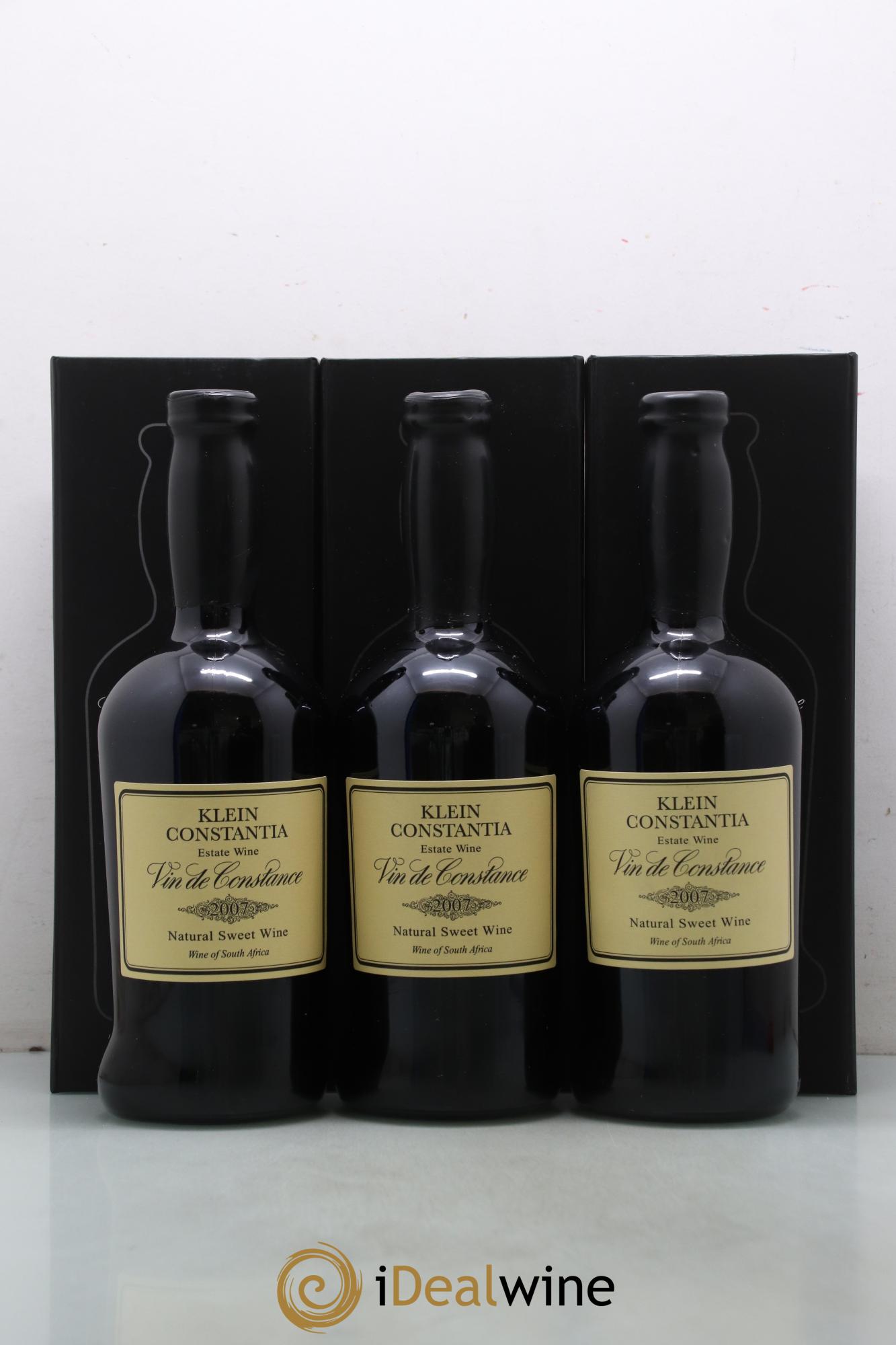 Vin de Constance Klein Constantia L. Jooste 2007 - Posten von 3 Format 50cls - 1