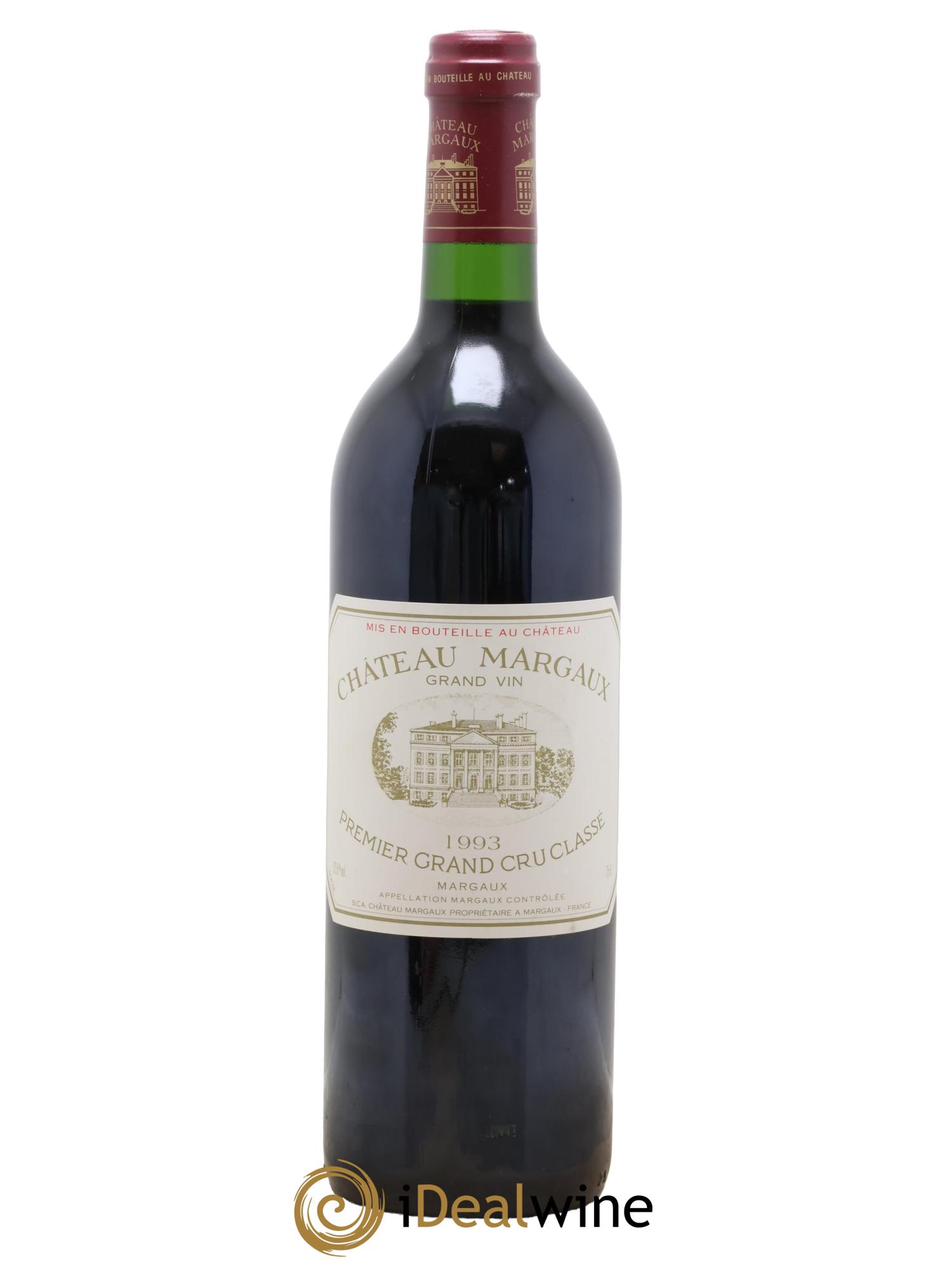 Château Margaux 1er Grand Cru Classé 1993 - Lotto di 1 bottiglia - 0