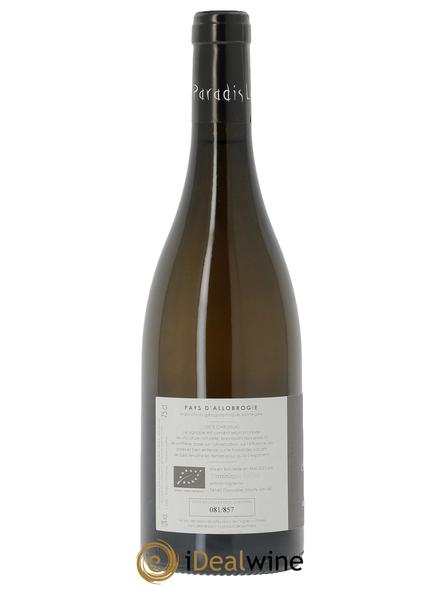 Vin des Allobroges C de Marrin Les Vignes de Paradis 2022 - Lot de 1 bouteille - 1