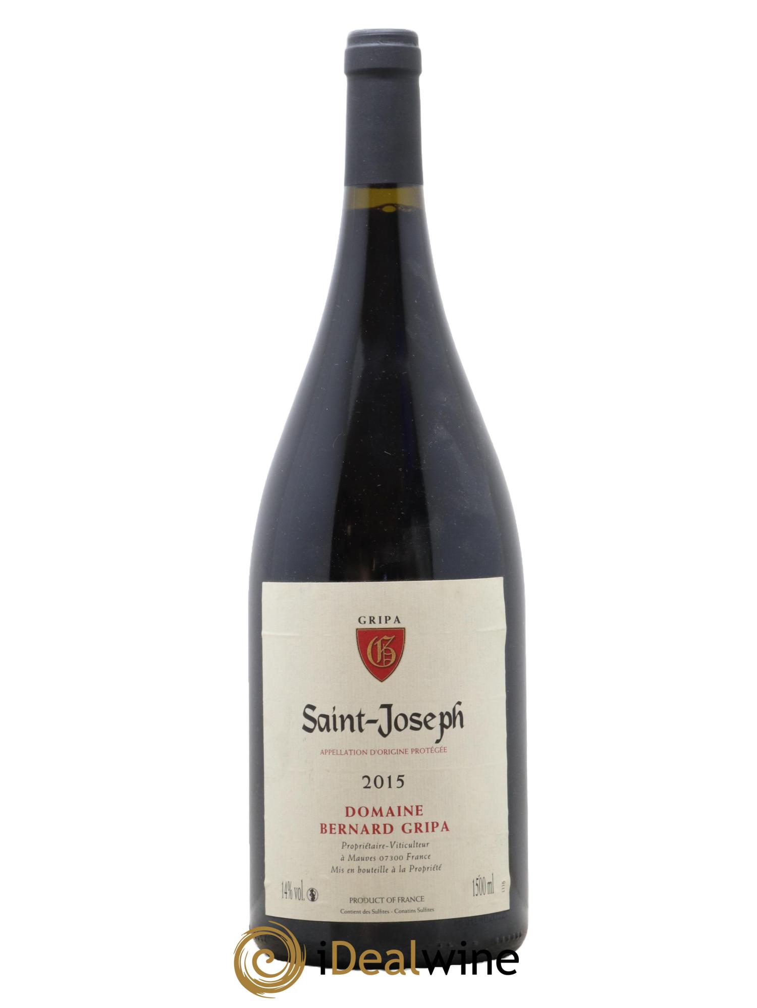 Saint-Joseph Bernard Gripa (Domaine) 2015 - Lot de 1 magnum - 0