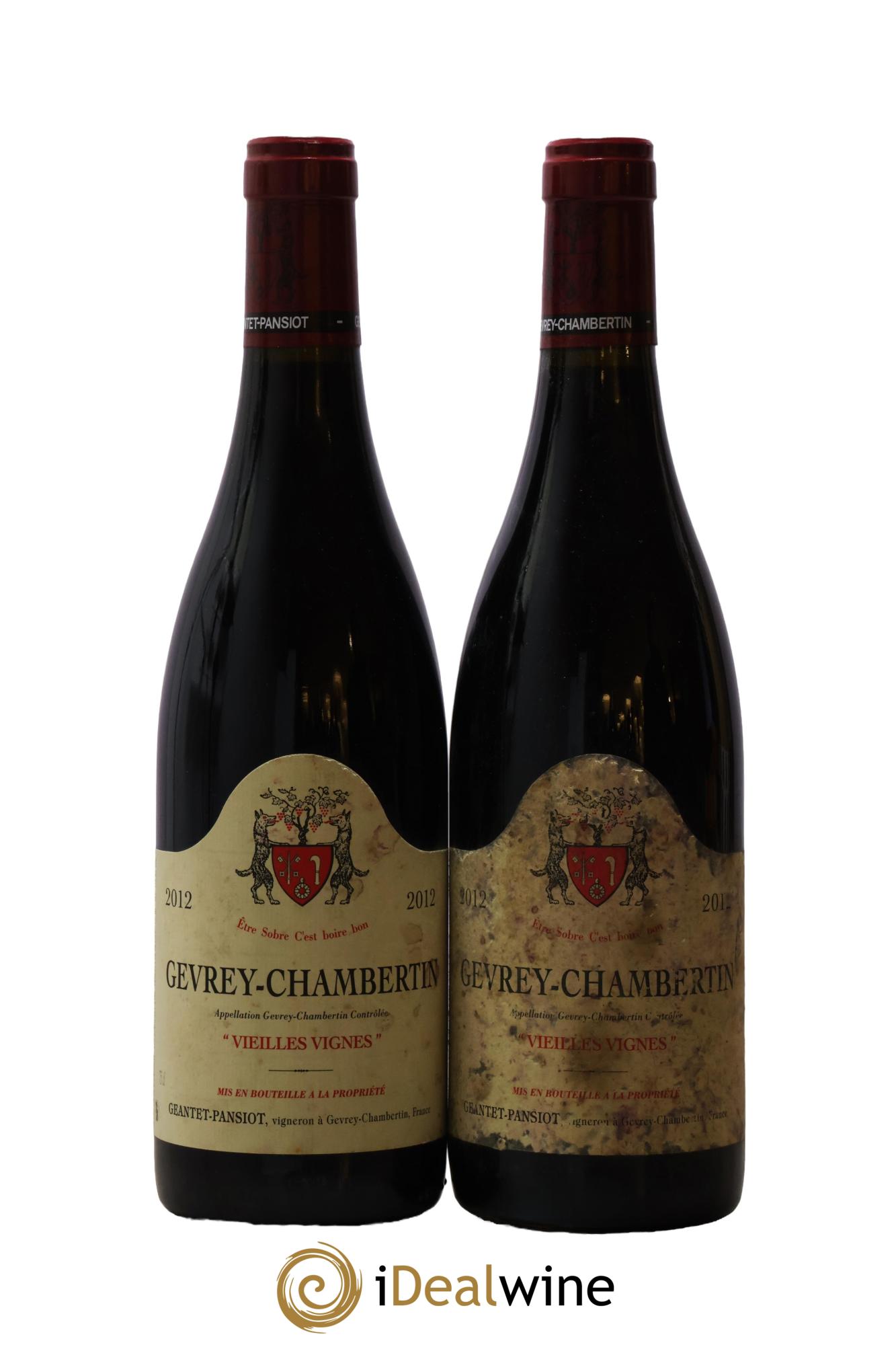 Gevrey-Chambertin Vieilles vignes Geantet-Pansiot 2012 - Posten von 2 Flaschen - 0