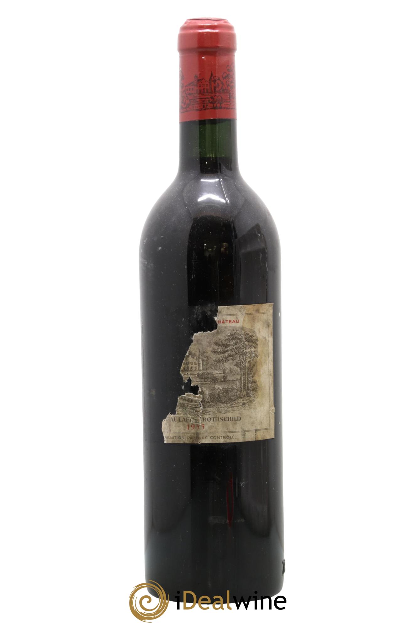 Château Lafite Rothschild 1er Grand Cru Classé 1955 - Lot de 1 bouteille - 0
