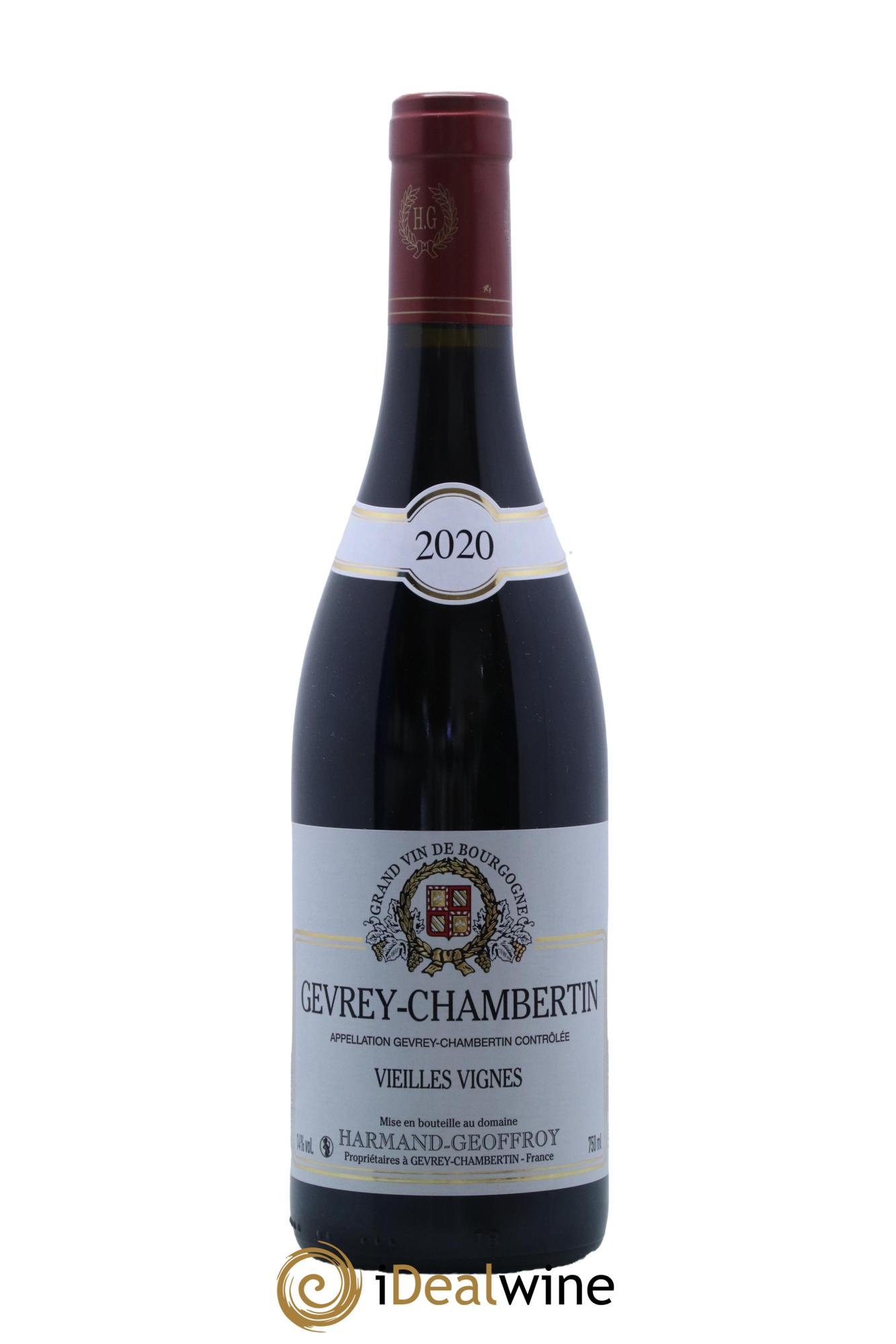 Gevrey-Chambertin Vieilles vignes Harmand-Geoffroy (Domaine) 2020 - Lot de 1 bouteille - 0