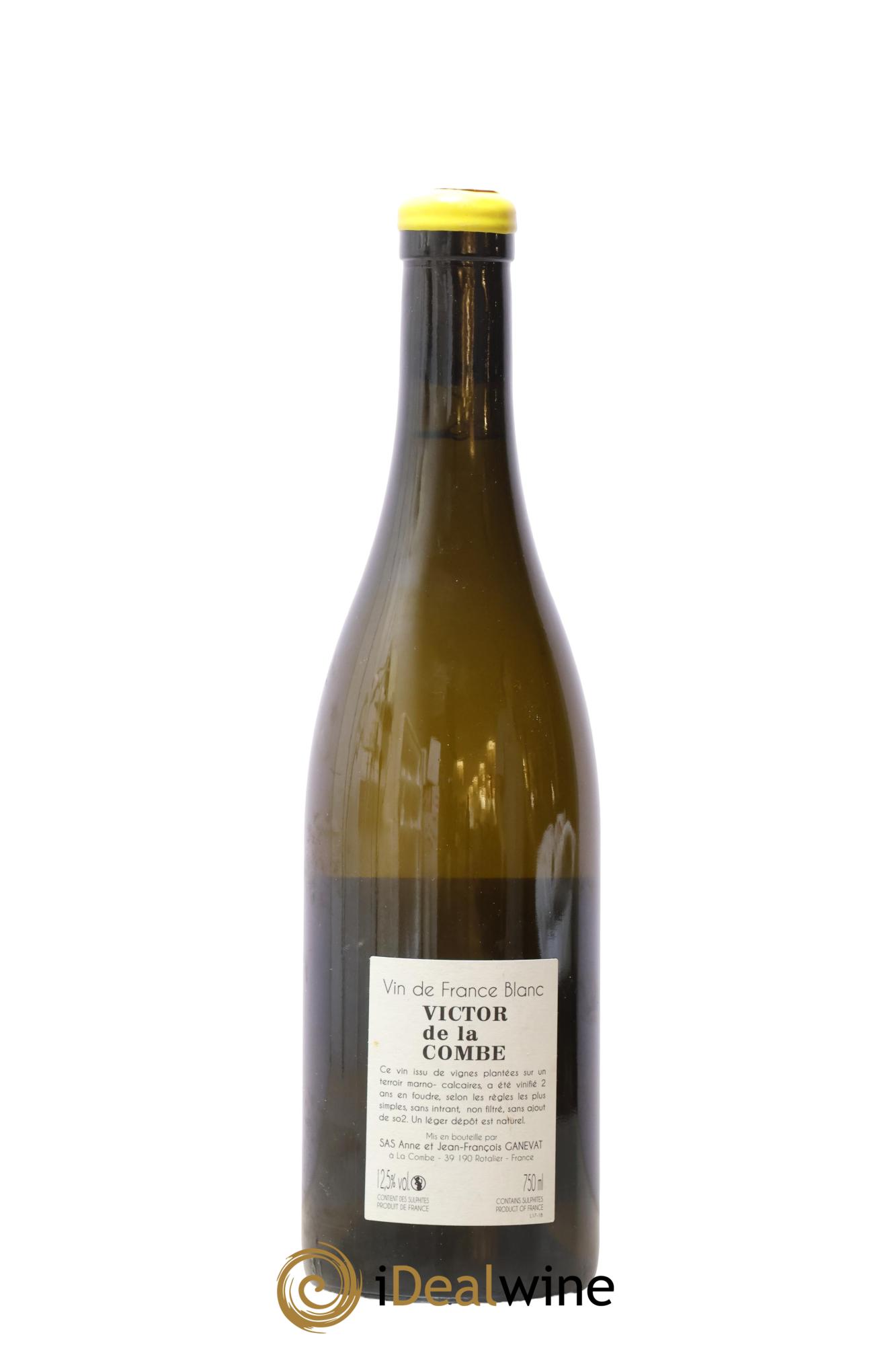 Vin de France Victor de la Combe Anne et Jean François Ganevat - Lot de 1 bouteille - 1