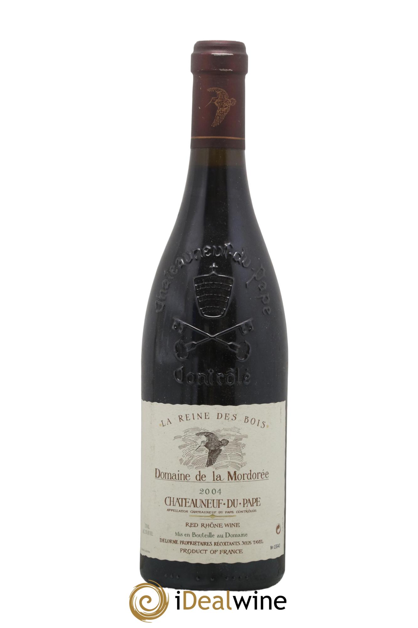 Châteauneuf-du-Pape Cuvée de la Reine des Bois La Mordorée (Domaine de) 2004 - Lotto di 1 bottiglia - 0