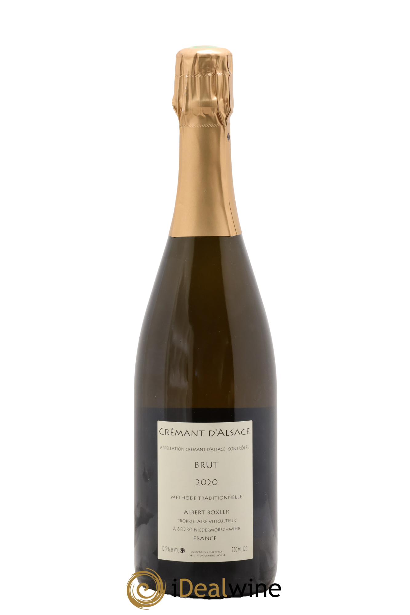Crémant d'Alsace Albert Boxler 2020 - Lotto di 1 bottiglia - 1