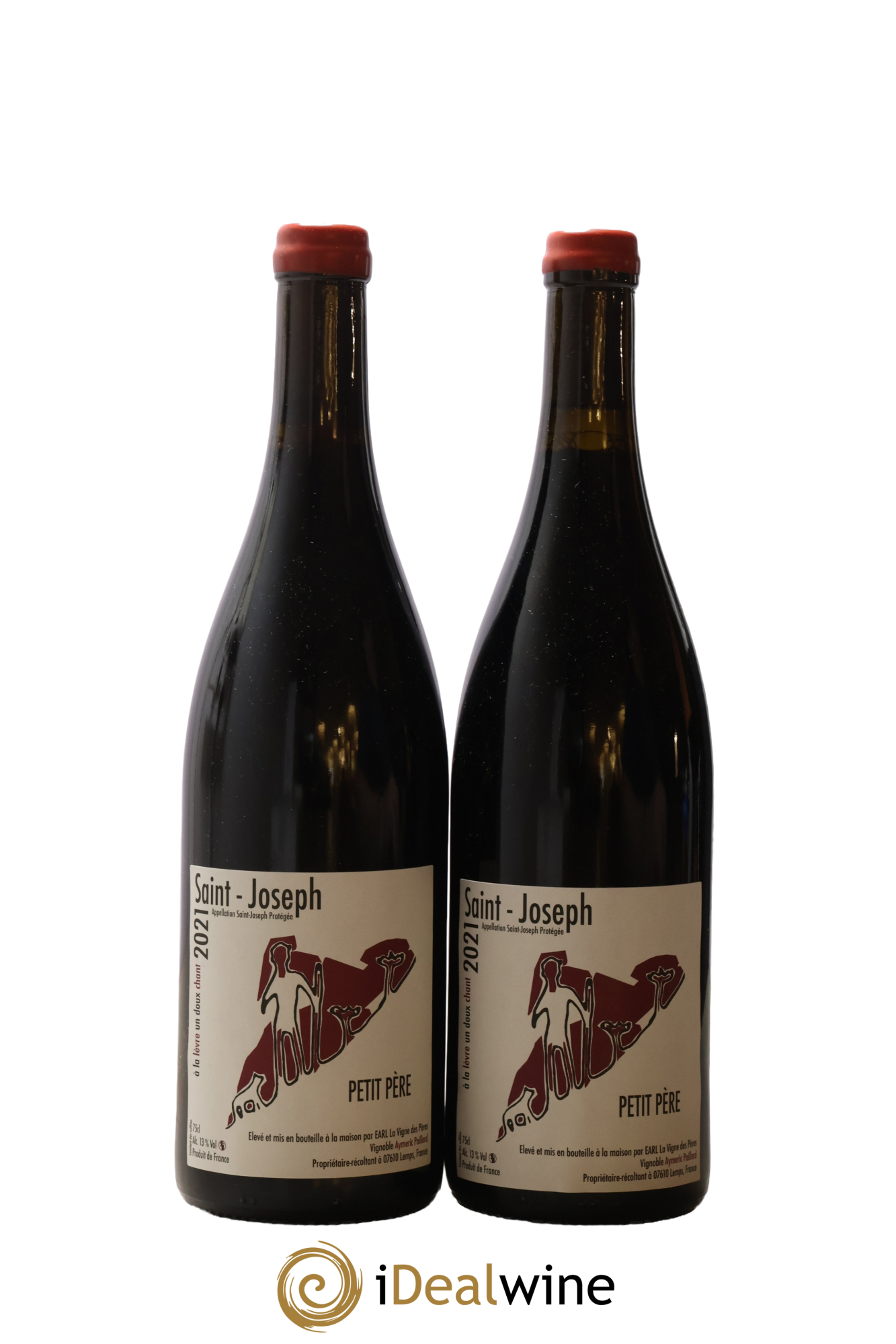 Saint-Joseph Petit Pere La Vigne Des Peres 2021 - Lot de 2 bouteilles - 0