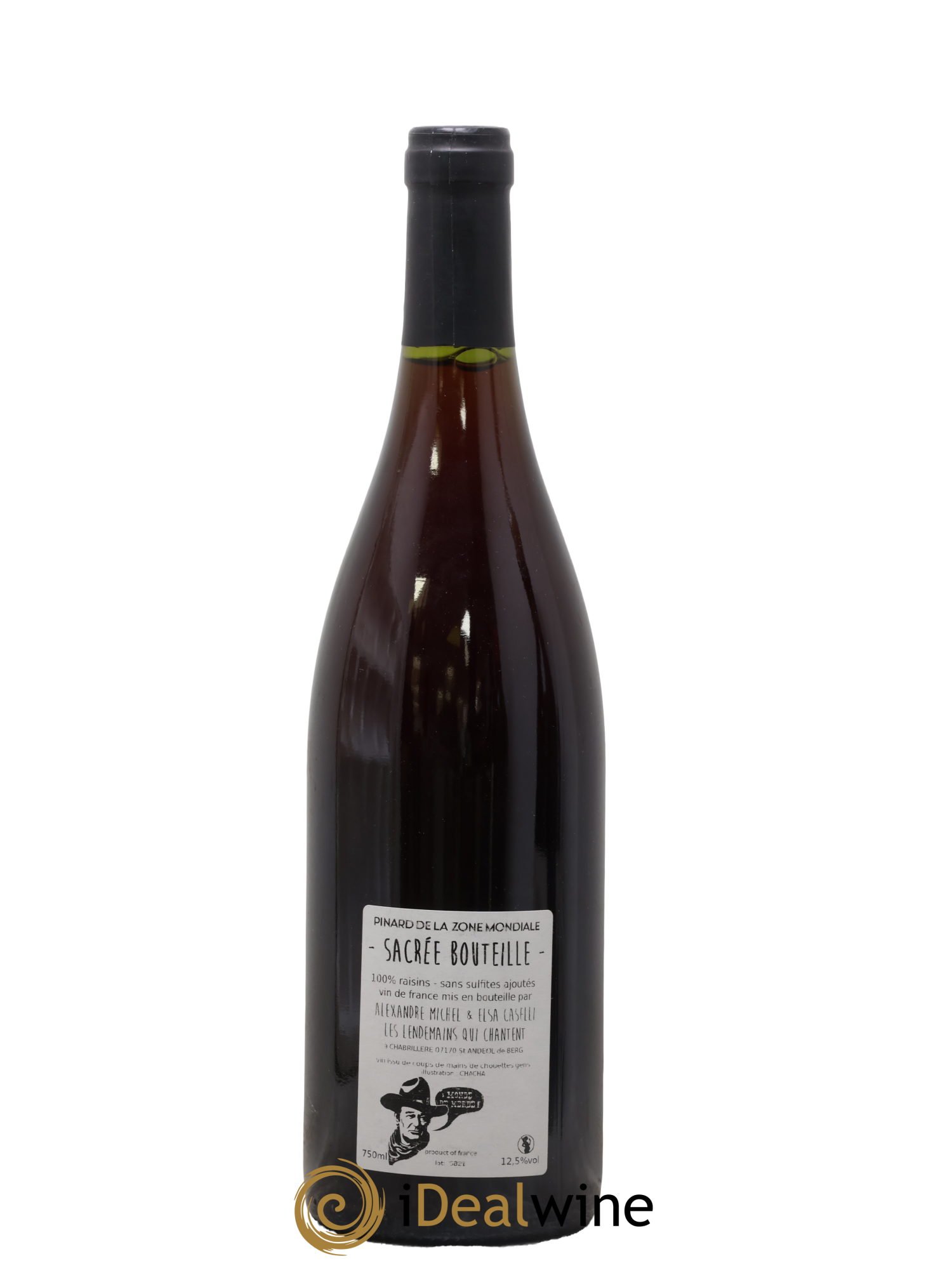 Vin de France Sacrée Bouteille Les Lendemains qui Chantent - Lot de 1 bouteille - 1