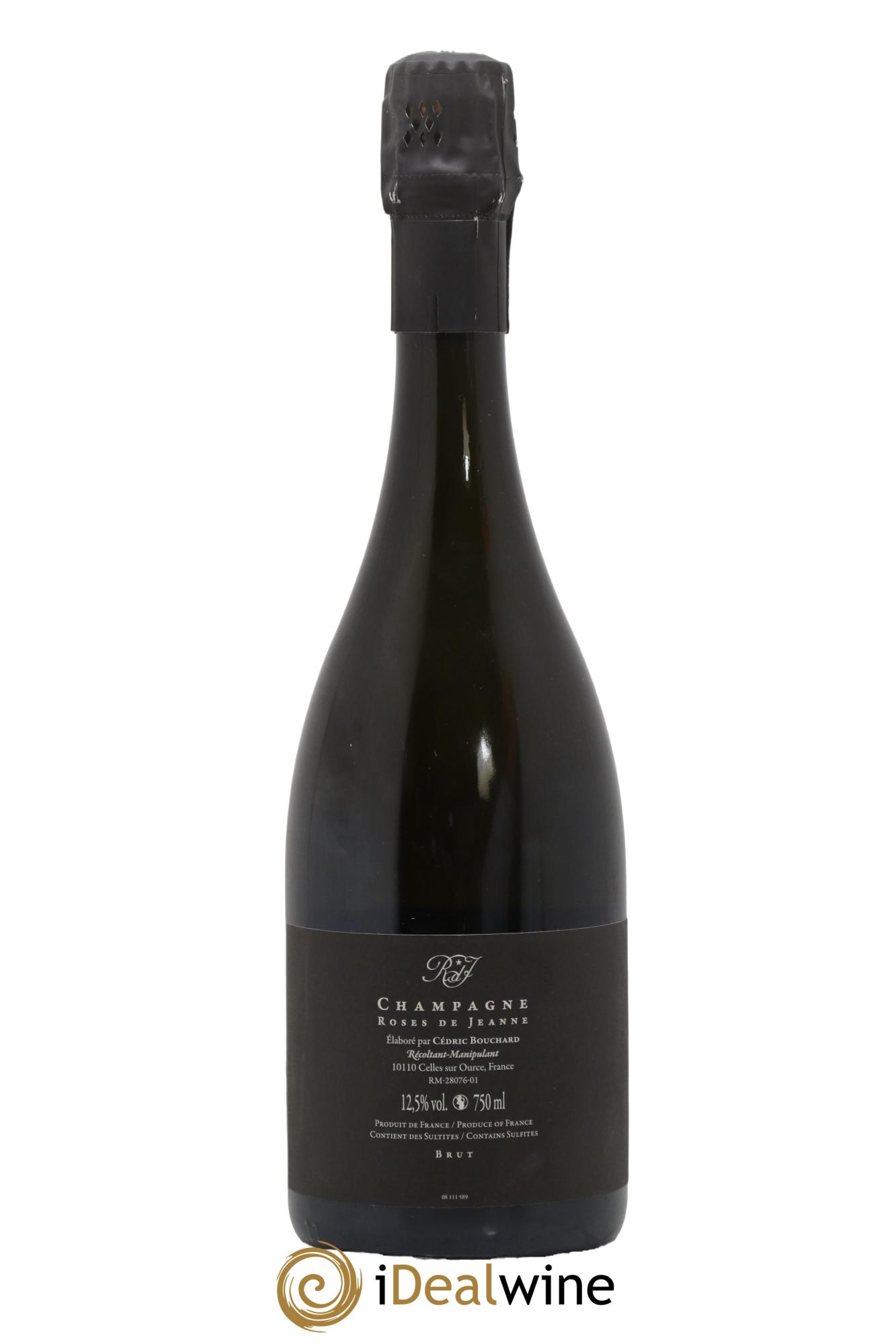 Roses de Jeanne Cuvée Inédite RDJ numéro 2 Cédric Bouchard - Lot de 1 bouteille - 1
