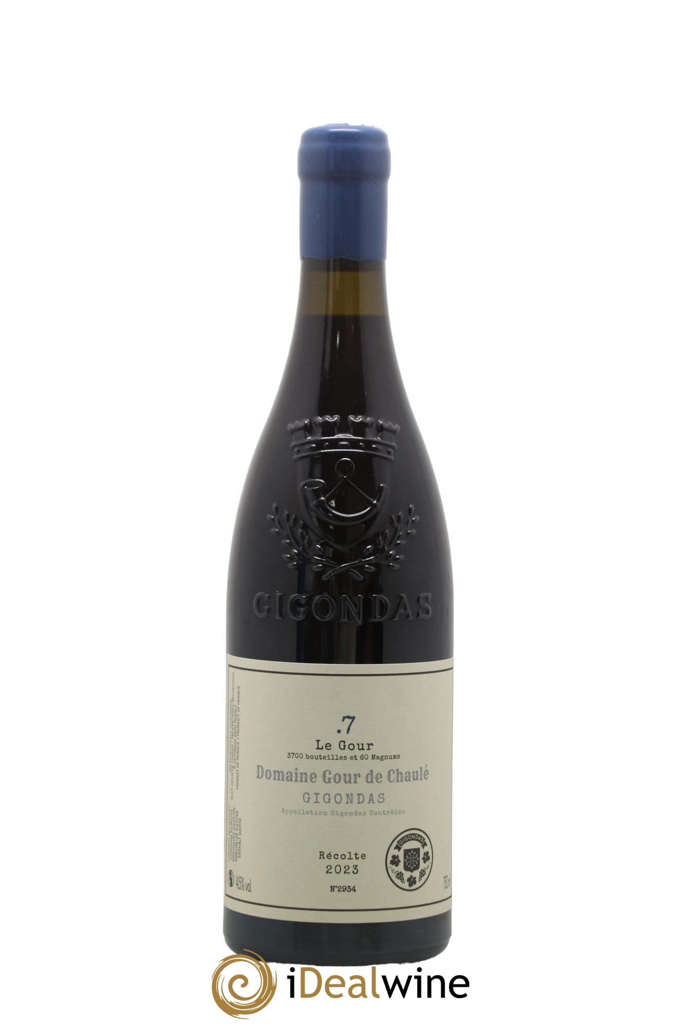 Gigondas Le Gour n°7 Gour de Chaulé 2023 - Lot de 1 bouteille - 0