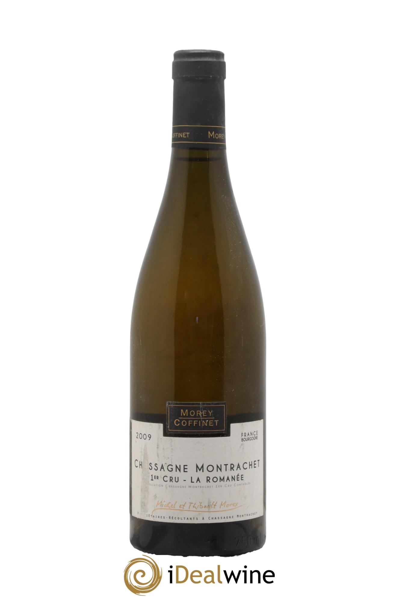 Chassagne-Montrachet 1er Cru La Romanée Morey-Coffinet (Domaine) 2009 - Lot de 1 bouteille - 0