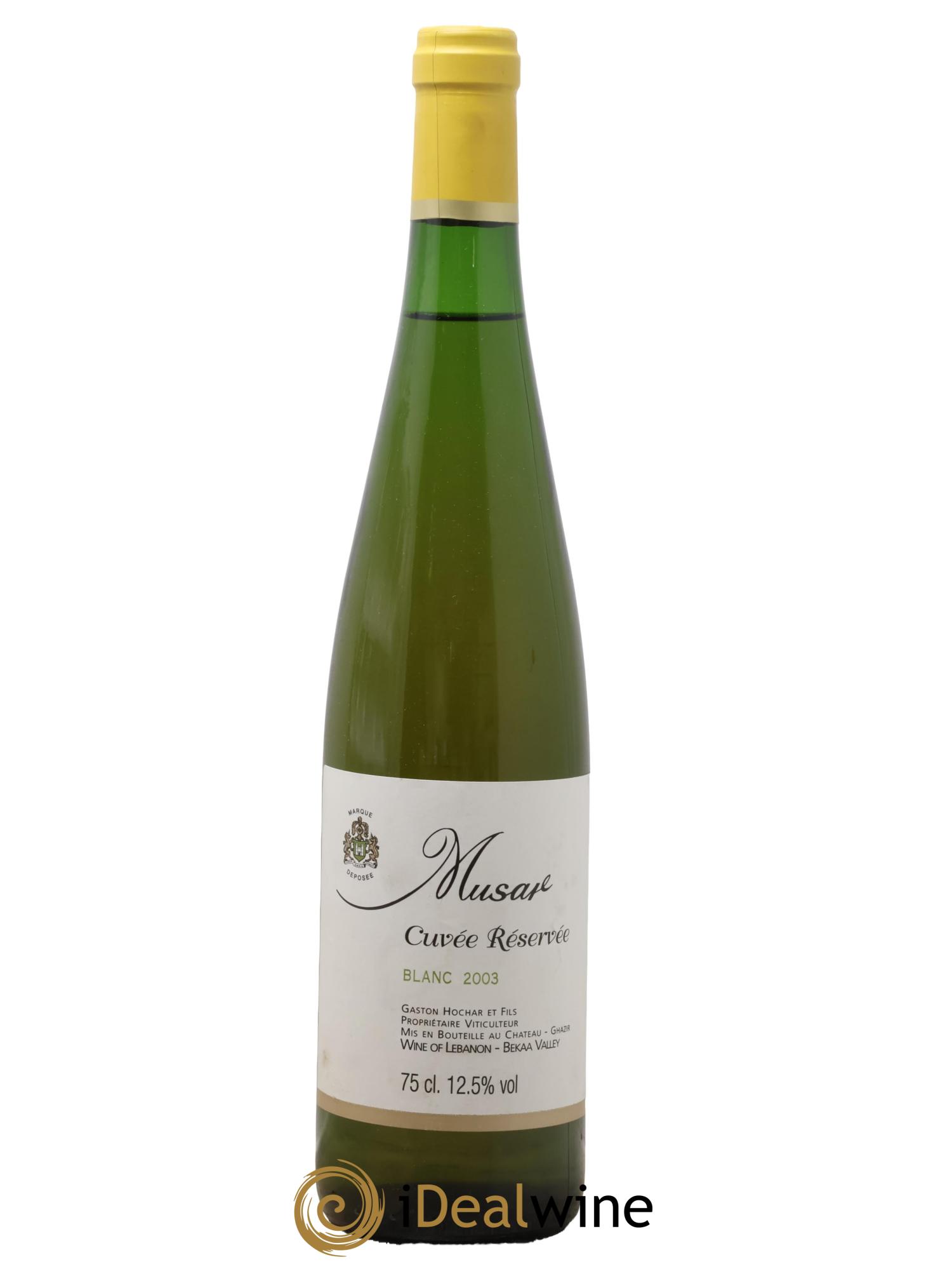 Liban Musar Cuvée Réserve 2003 - Posten von 1 Flasche - 0
