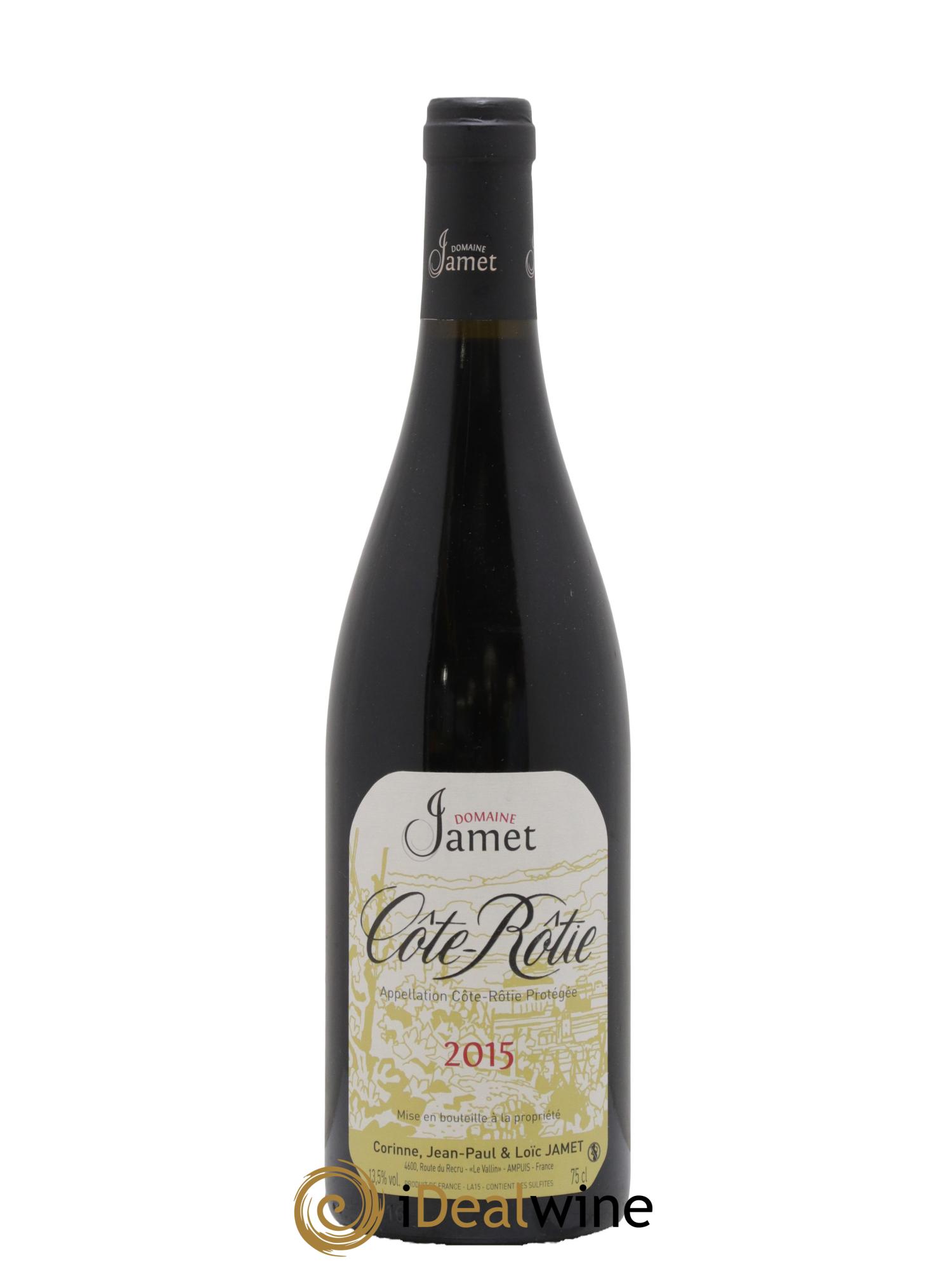 Côte-Rôtie Jamet (Domaine) 2015 - Lot de 1 bouteille - 0