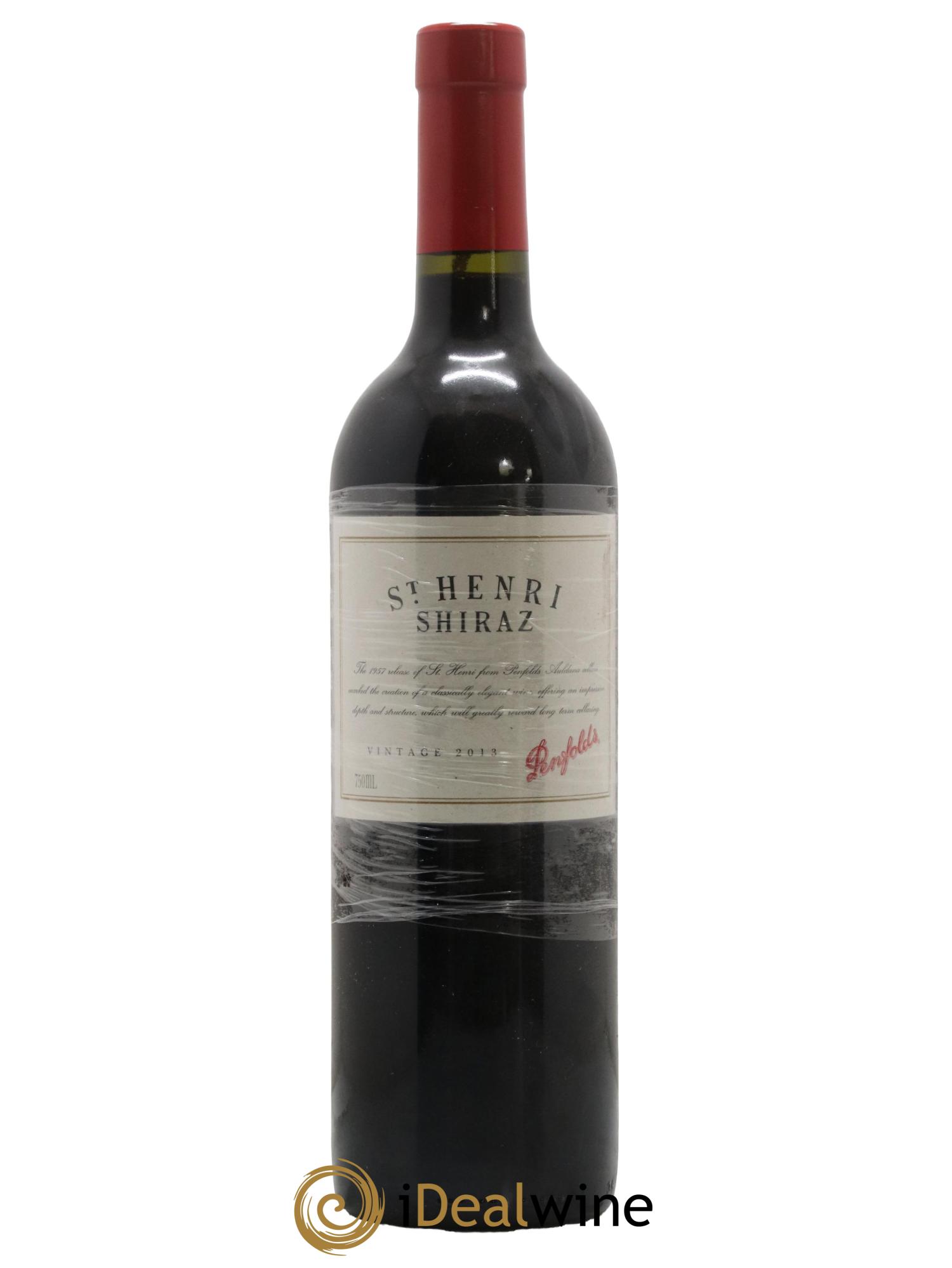 South Australia Penfolds Wines Saint Henri Shiraz 2013 - Lot de 1 bouteille - 0