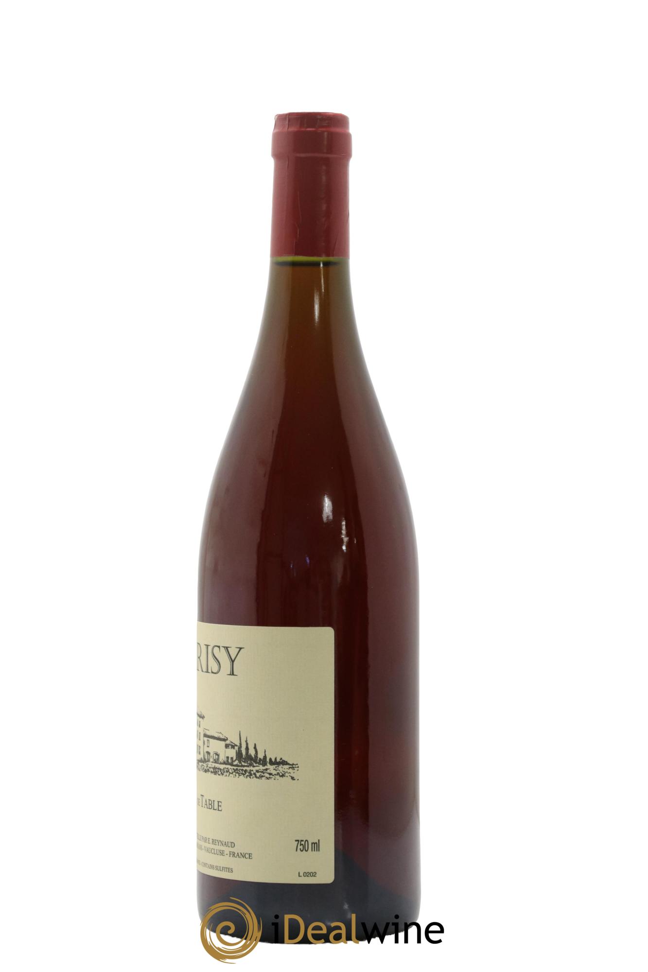 Vin de Table Parisy Emmanuel Reynaud 2020 - Lot de 1 bouteille - 1