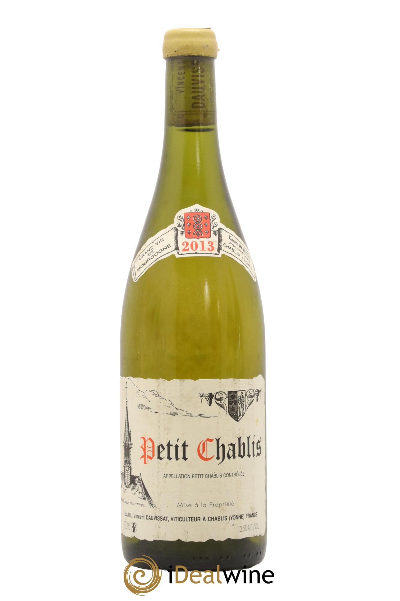 Petit Chablis Vincent Dauvissat (Domaine) 2013 - Lot de 1 bouteille - 0