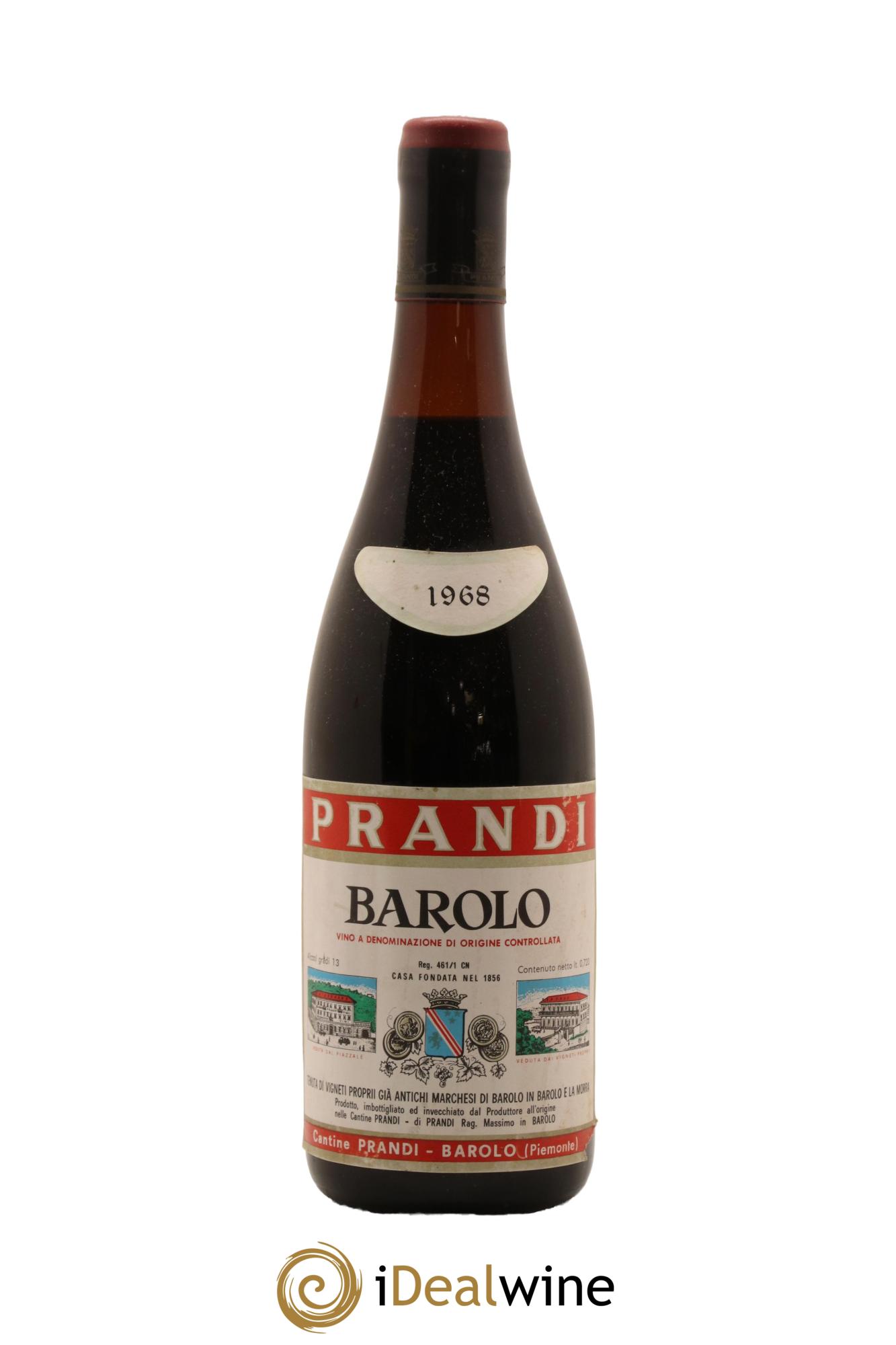 Barolo Prandi 1968 - Lot de 1 bouteille - 0