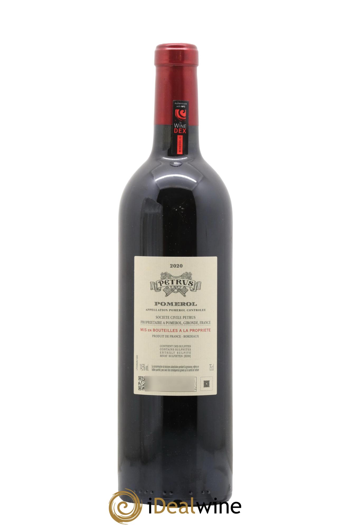 Petrus 2020 - Lot de 1 bouteille - 1